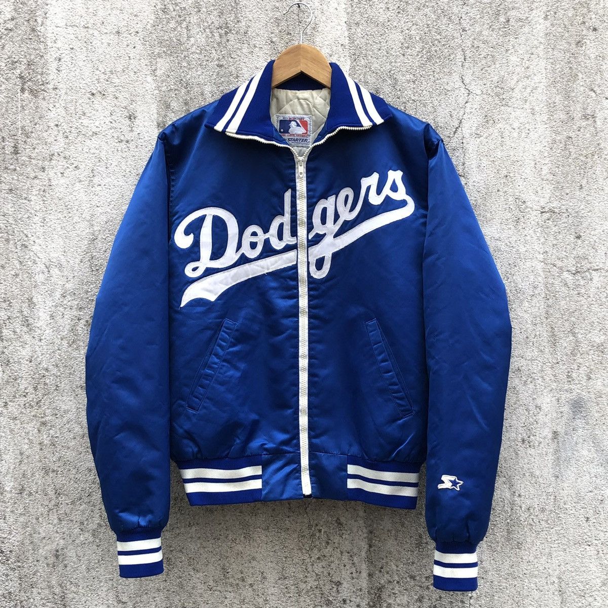 Starter Vintage 90’s Starter MLB LA Dodgers Varsity Jacket Size US L / EU 52-54 / 3 - 2 Thumbnail