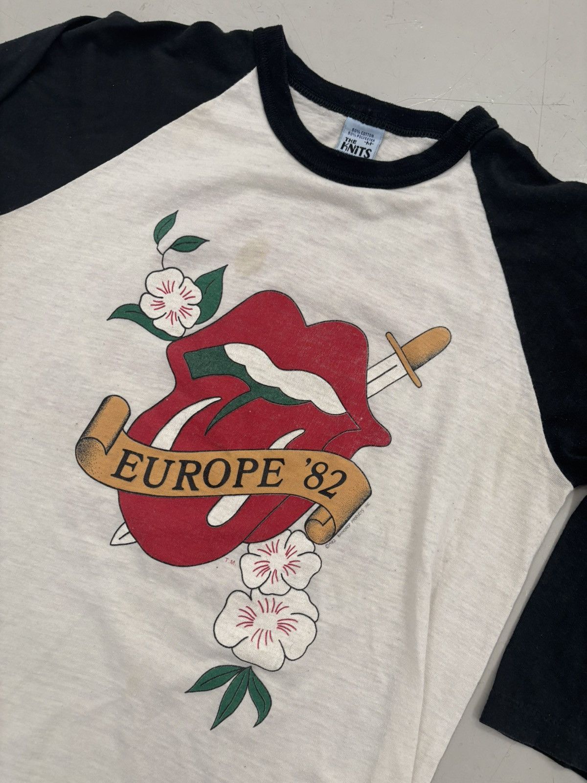 Band Tees 1982 Rolling Stones tour t-shirt Size US M / EU 48-50 / 2 - 2 Thumbnail