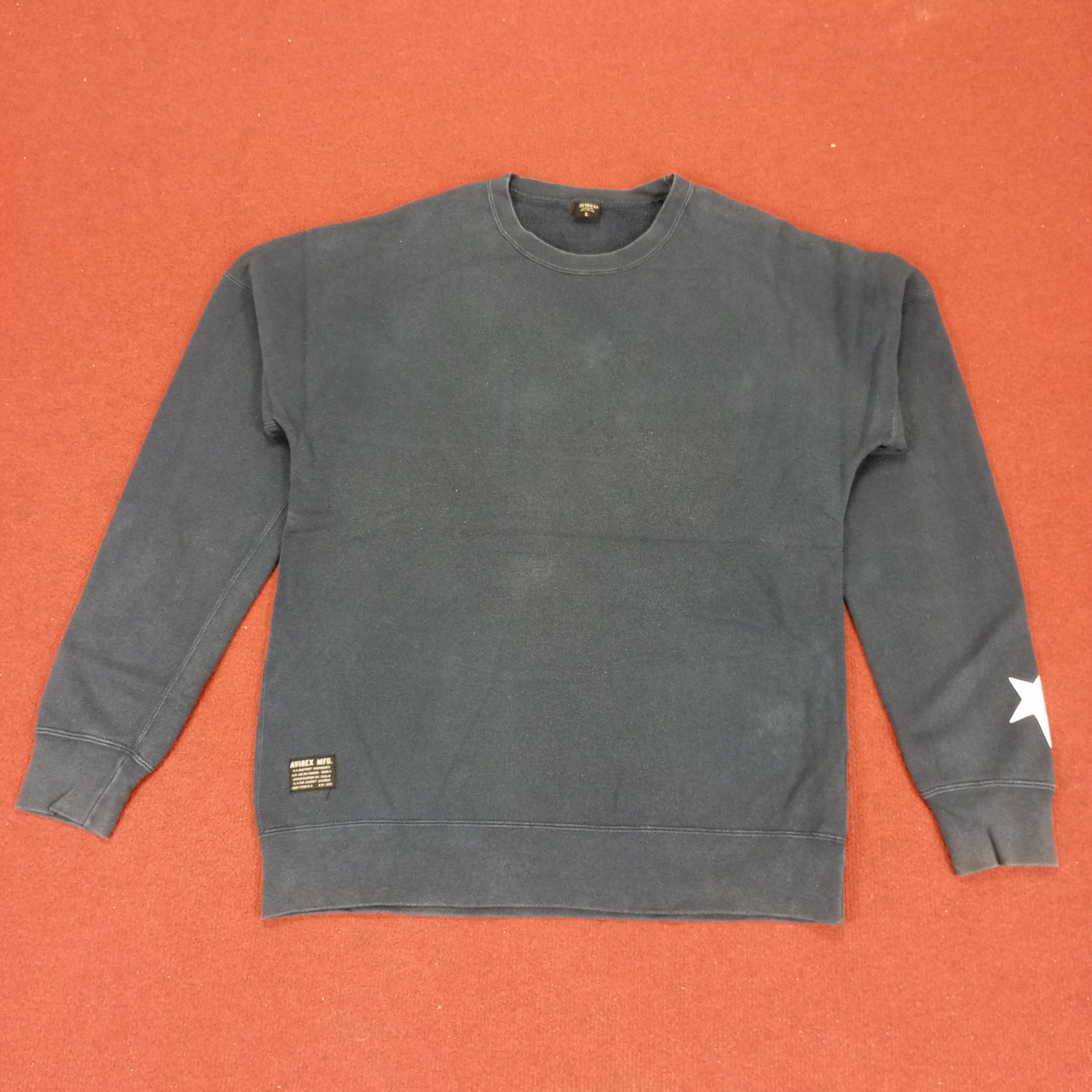 Avirex × Vintage Avirex NYC Spellout Design Sweatshirt Size US M / EU 48-50 / 2 - 6 Thumbnail