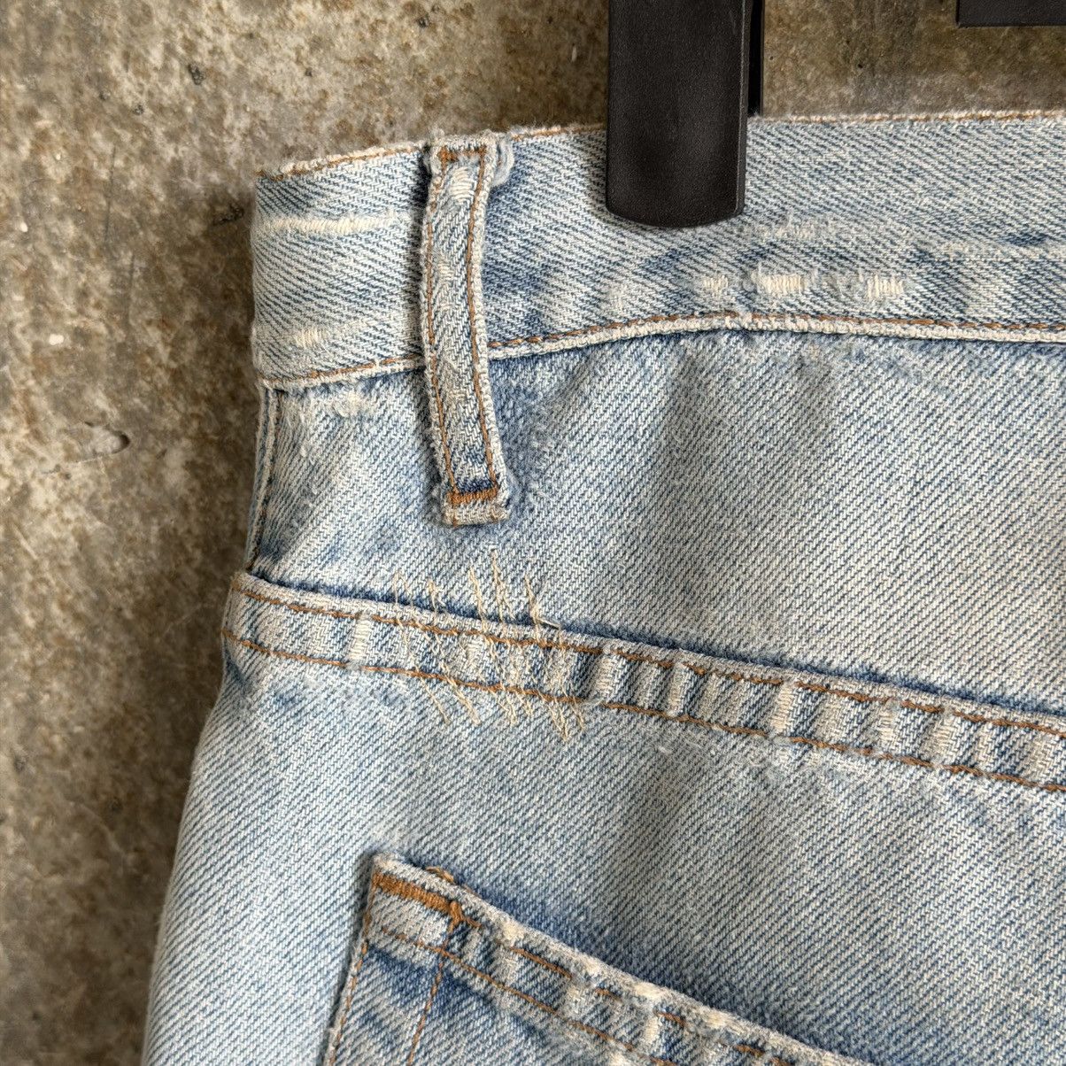 Dior Dior By Hedi Slimane RUNWAY SS06 CRASH Repair Denim Size US 30 / EU 46 - 15 Thumbnail