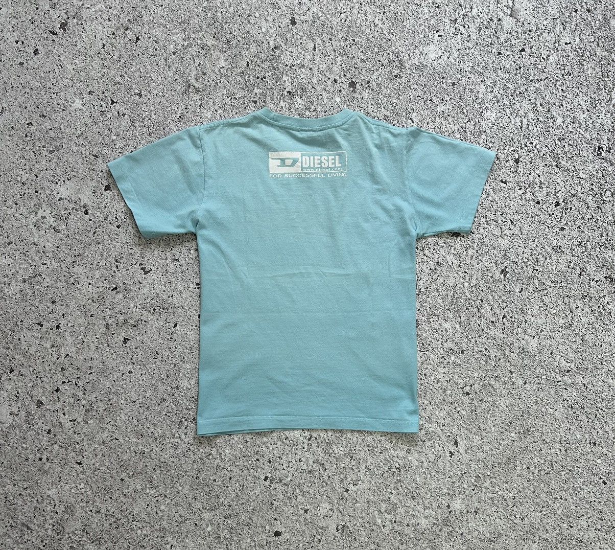 Diesel × Japanese Brand Vintage 90s Diesel Big logo t-shirt retro rare Y2K Size US XS / EU 42 / 0 - 6 Thumbnail