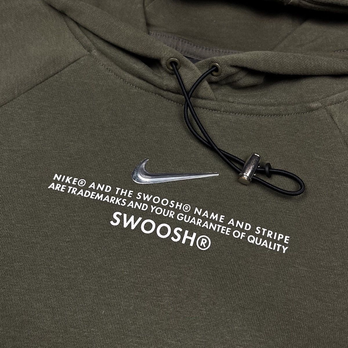 Nike Nike W SW Swoosh French Terry Hoodie Size XS / US 0-2 / IT 36-38 - 3 Thumbnail