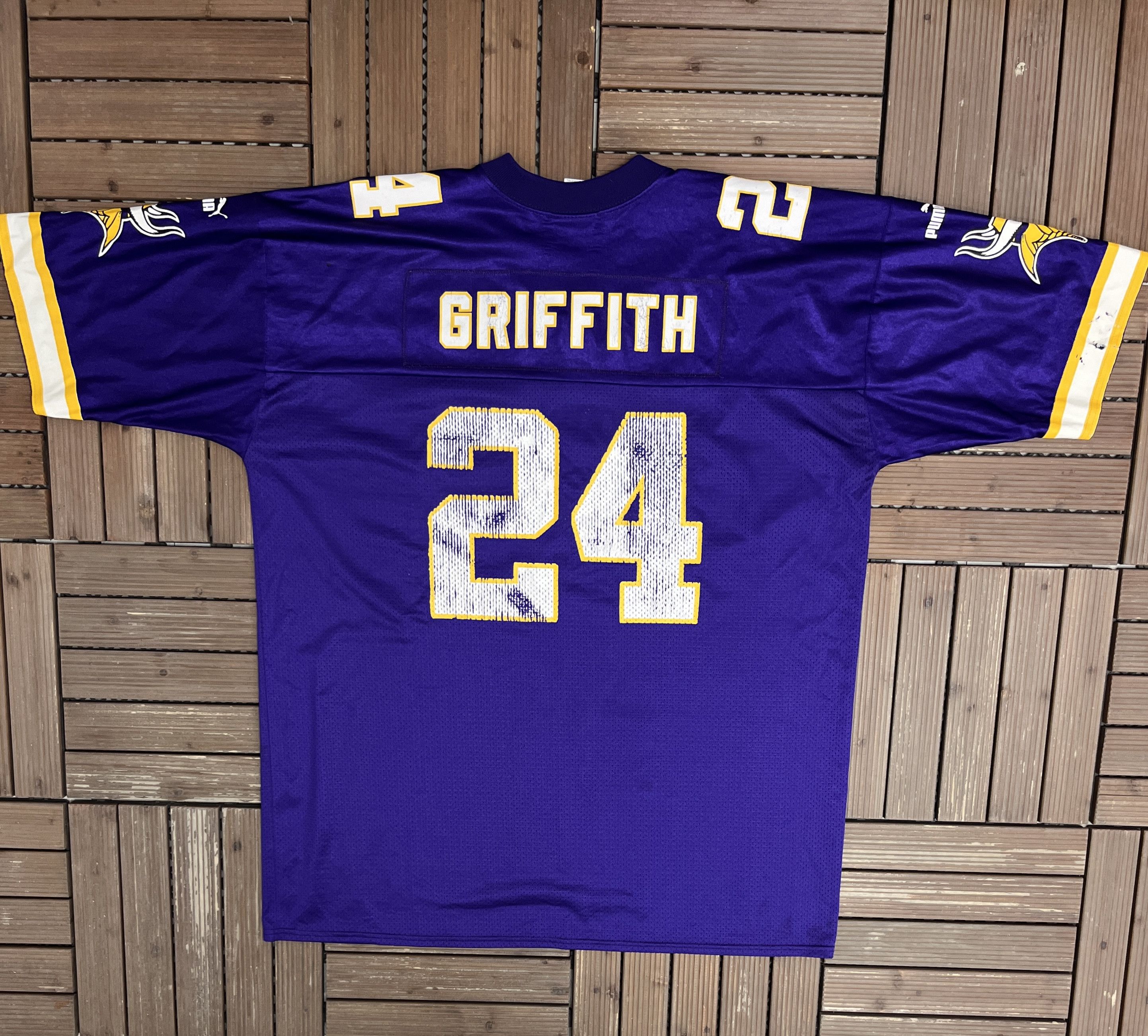 Puma × Vintage Minnesota Vikings Robert Griffith Vintage Football Jersey Size US XXL / EU 58 / 5 - 4 Thumbnail
