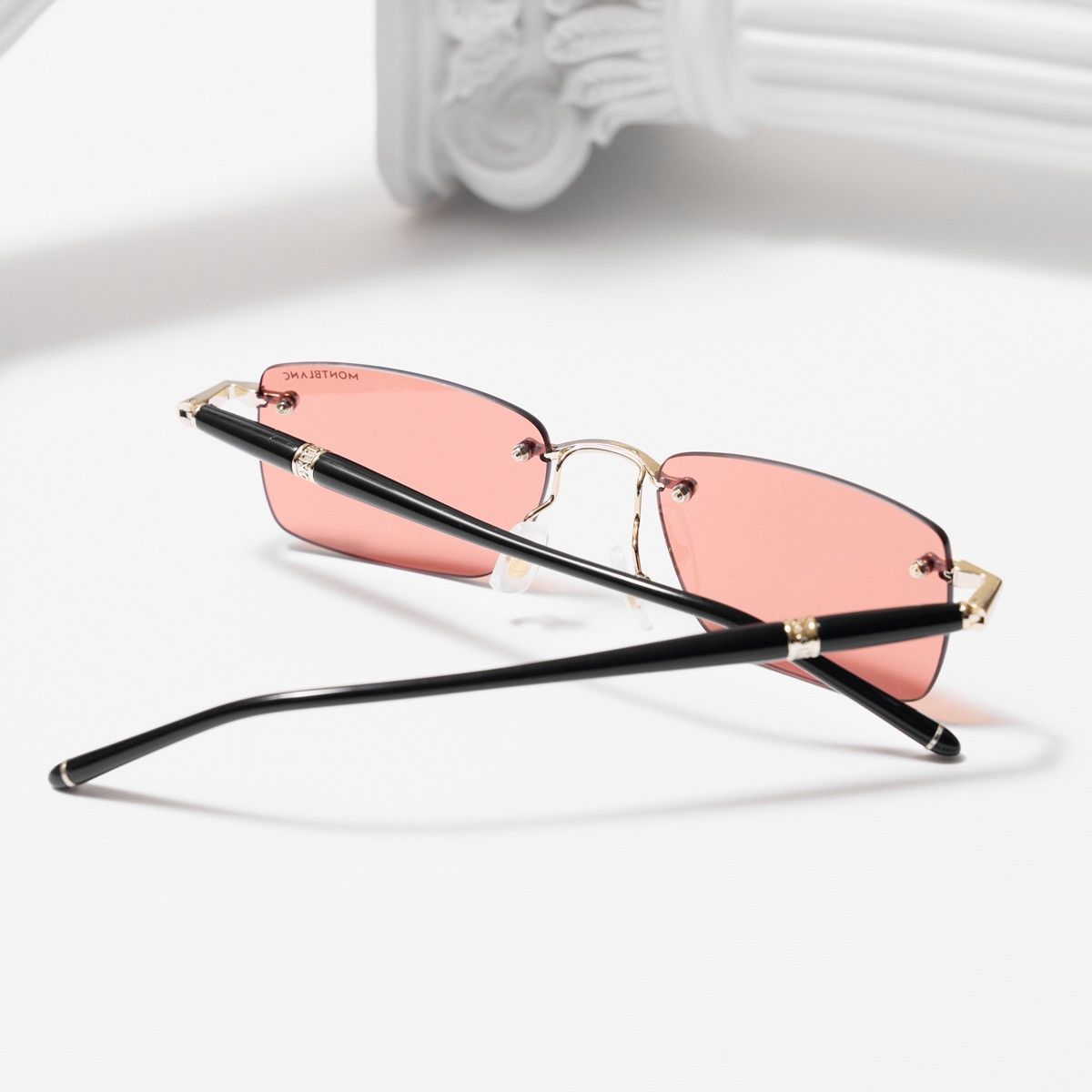 Montblanc MONTBLANC MB0344S 007 SUNGLASSES Size ONE SIZE - 7 Thumbnail