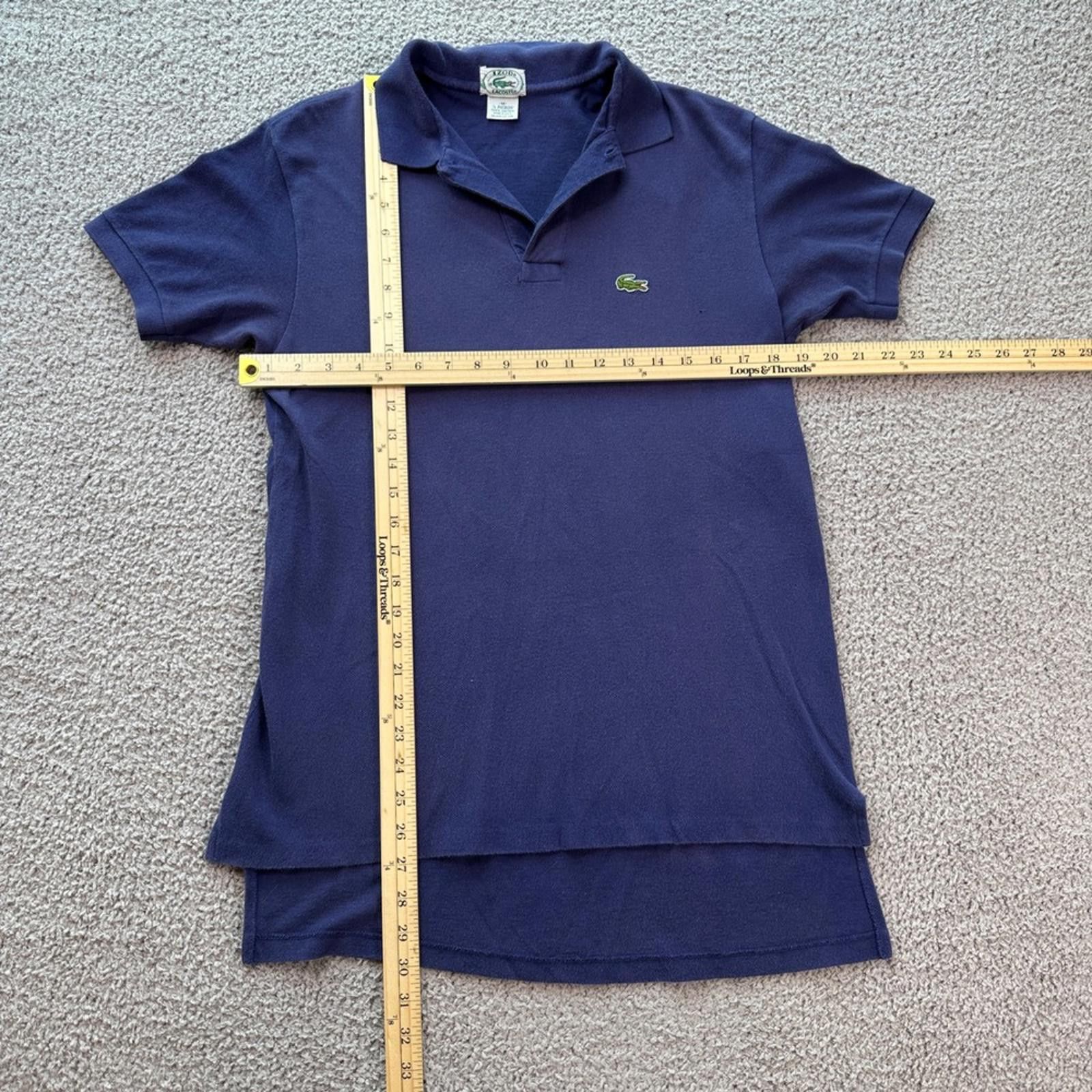 Lacoste Rare Vintage IZOD x Lacoste Polo Shirt Made in USA Mens M Size US M / EU 48-50 / 2 - 2 Thumbnail