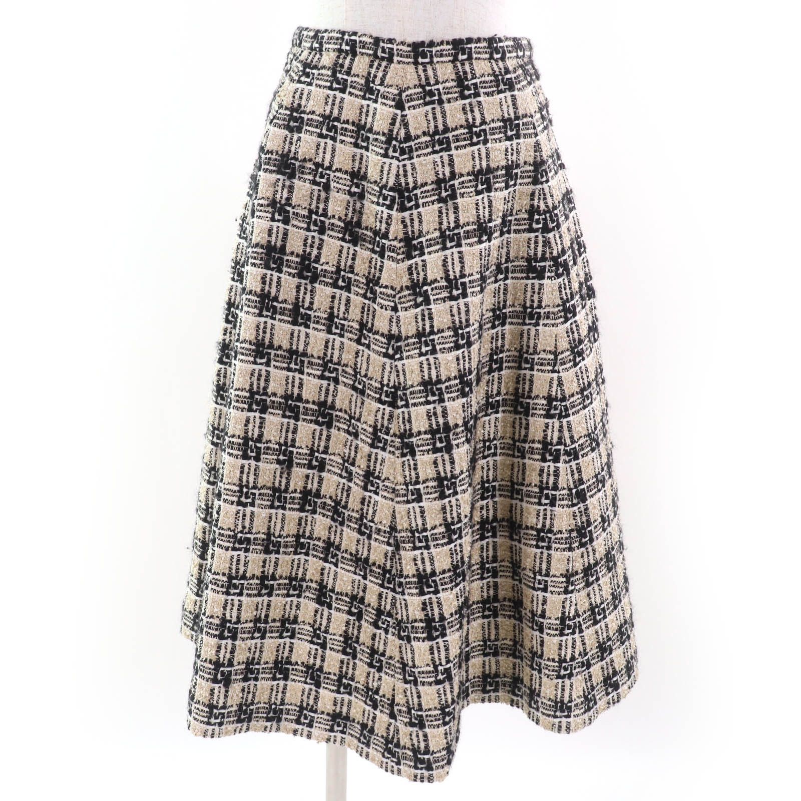 Gucci Gucci Gucci Tweed Cotton Skirt Cotton Skirts 652126 Size ONE SIZE - 1 Thumbnail