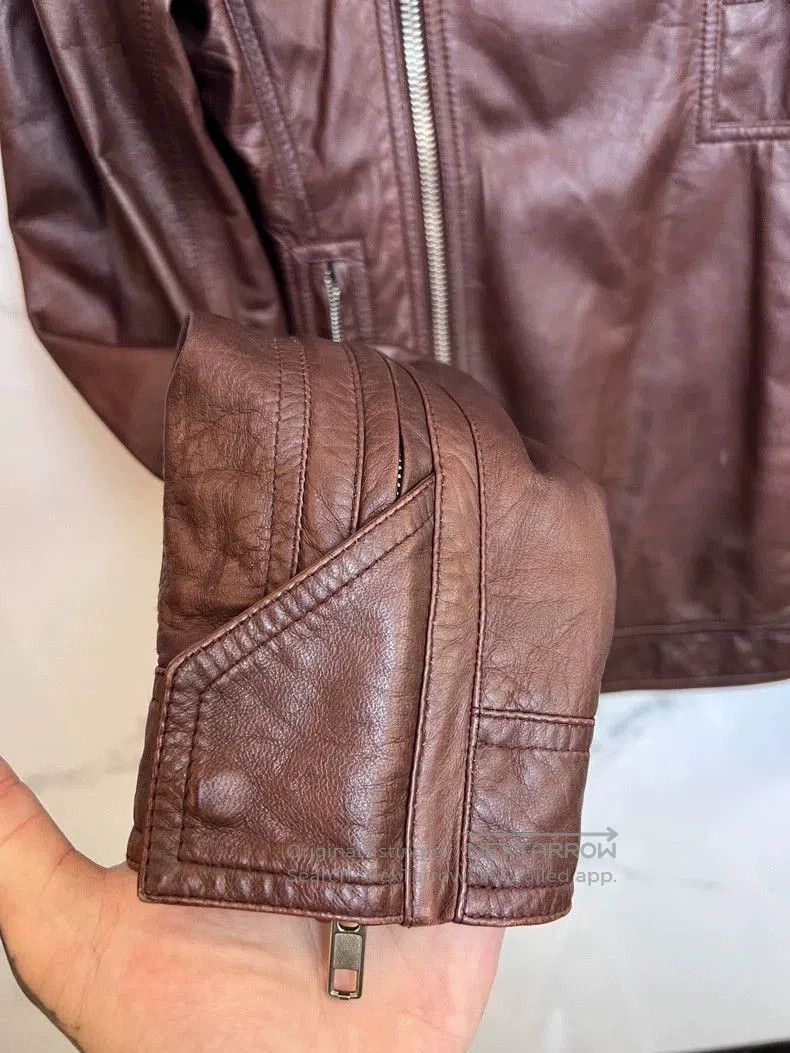 Rick Owens Rick Owens Bloody sheepskin leather jacket. Size US L / EU 52-54 / 3 - 5 Thumbnail