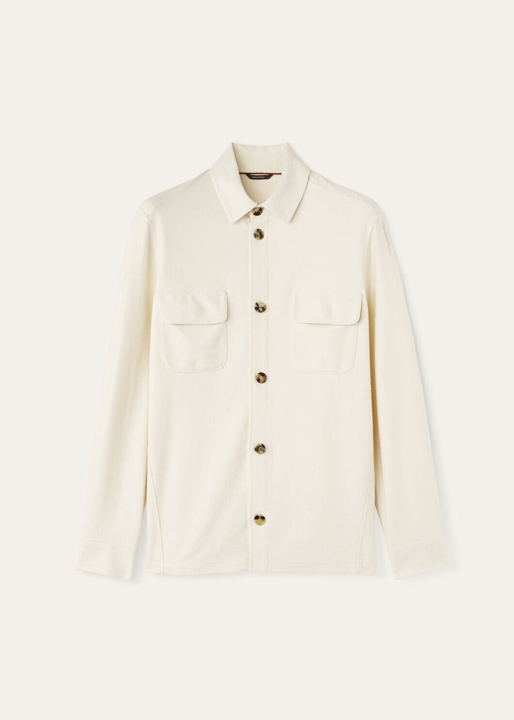o1w1db10125 FAN9600 Hotaka Overshirt in White