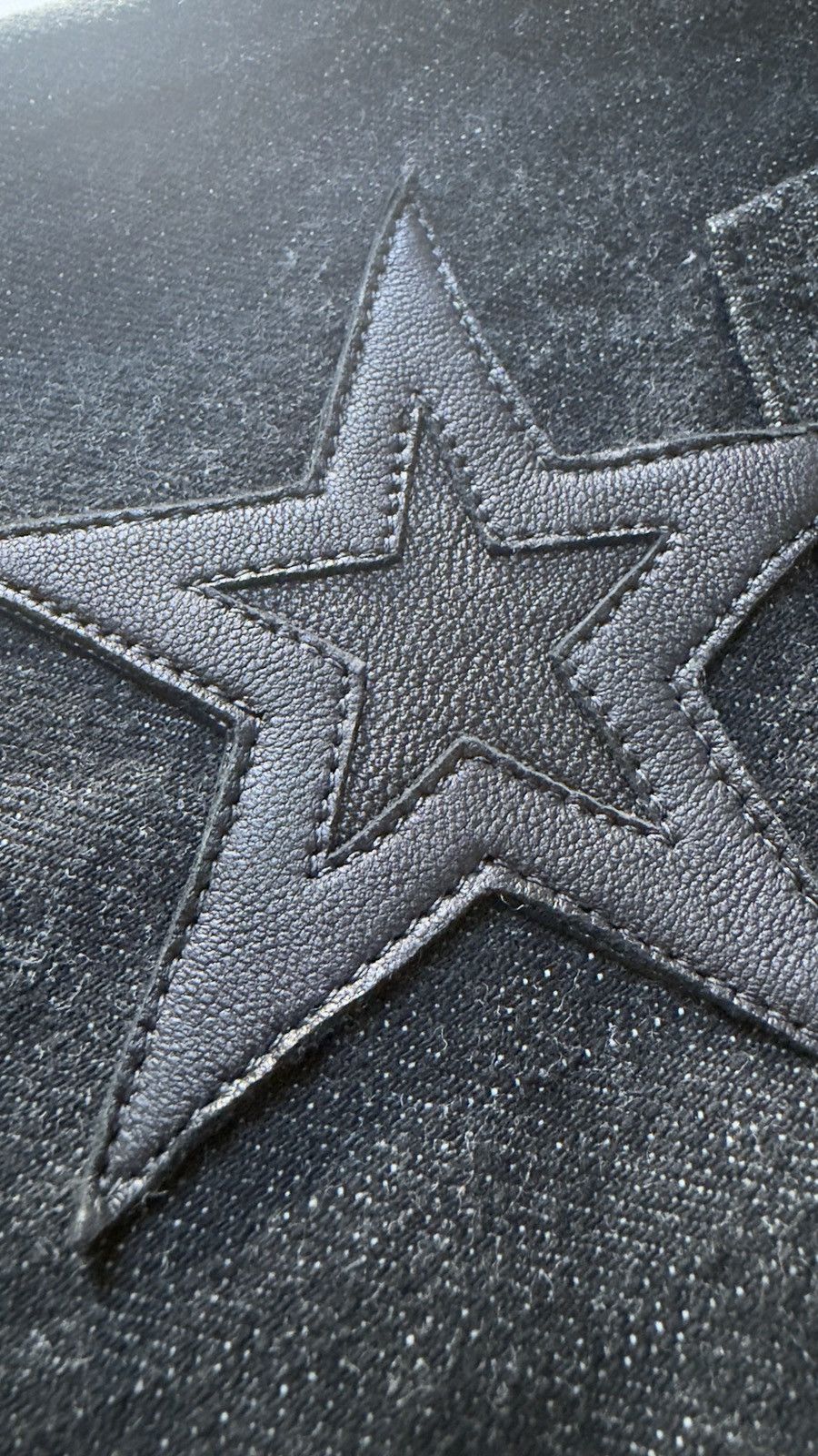 Chrome Hearts RARE! Chrome Hearts Grey & Black Star Patch Jeans Size US 32 / EU 48 - 6 Thumbnail