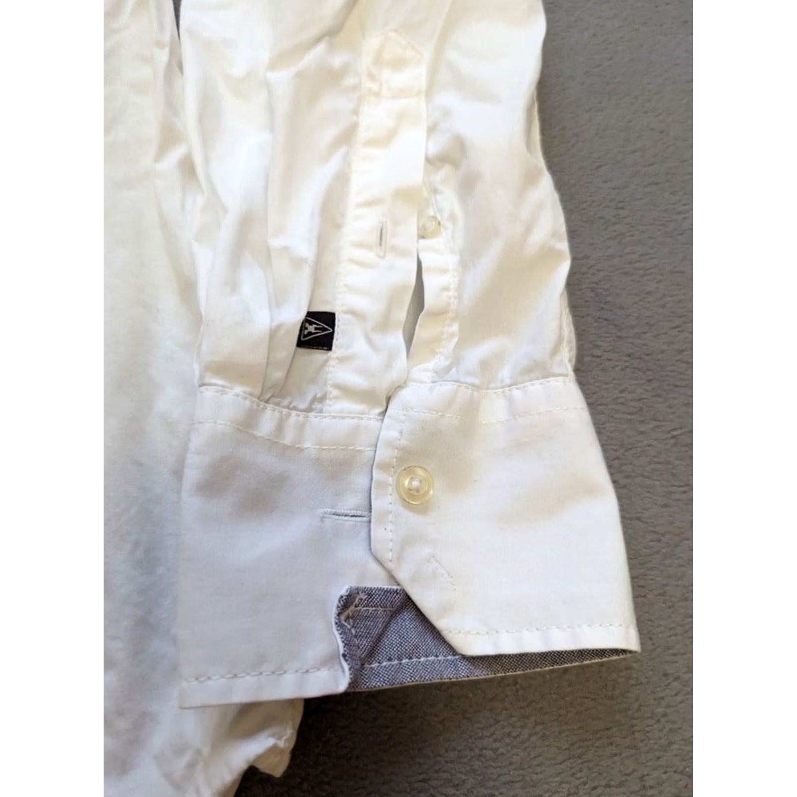 Nautica Gaastra Spirit of tradition Nautical Button-Up Shirt Mens XL White Long Size US XL / EU 56 / 4 - 2 Thumbnail