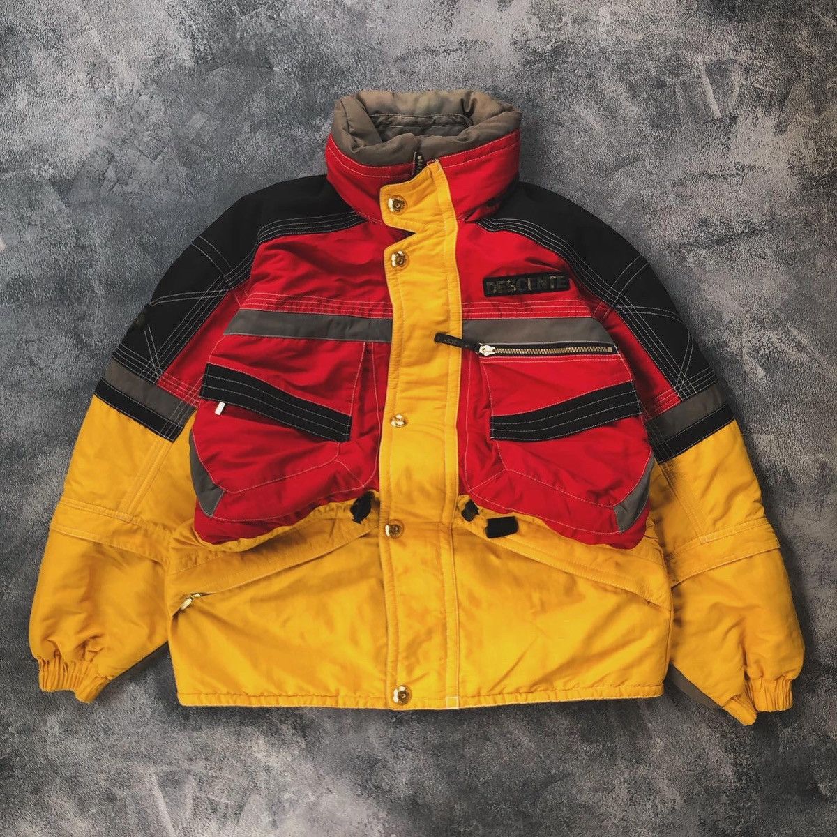 jaket ski Vintage Racing BY DESCENTE Scum Q Order system