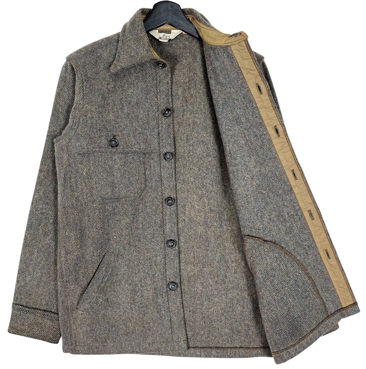 Vintage × Woolrich Woolen Mills Vintage 70’s Woolrich Wool Button Down Light Jacket Size US S / EU 44-46 / 1 - 6 Thumbnail