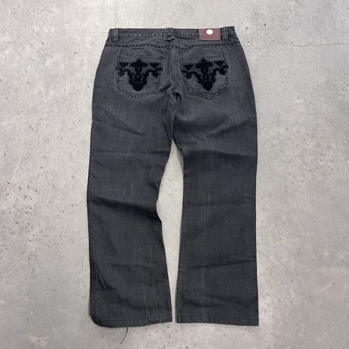 Affliction × Jnco × Rocawear Vintage Y2K Rocawear Loose Baggy Rap 
