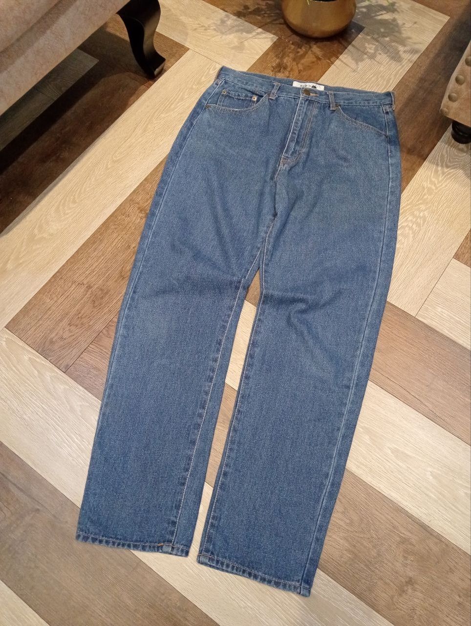 Ne-Net VINTAGE NE-NET ISSEY MIYAKE BLUE DENIM PANTS Size 32" / US 10 / IT 46 - 2 Thumbnail