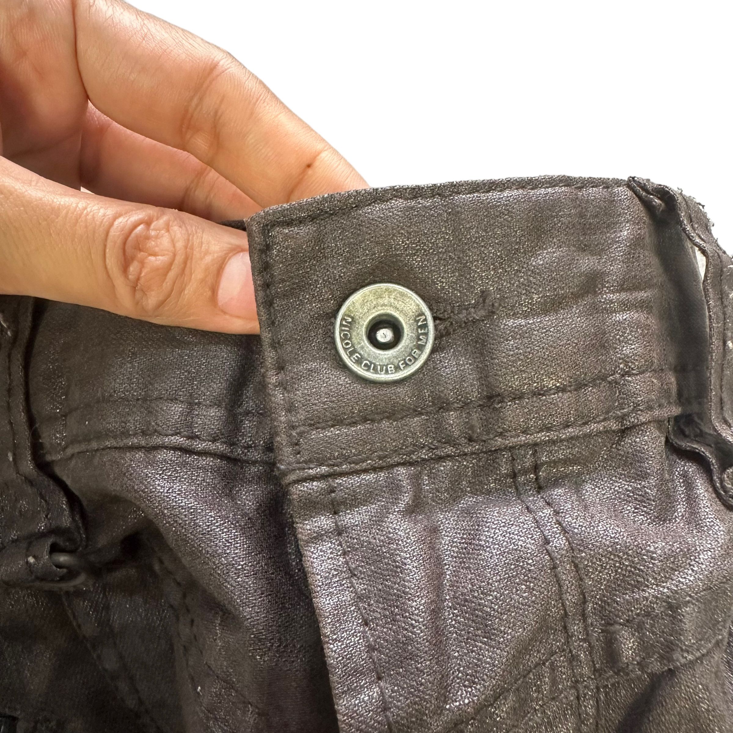 Nicole Club NICOLE CLUB FOR MEN MULTIPOCKET CARGO PANT #8639-018 Size US 31 - 4 Thumbnail