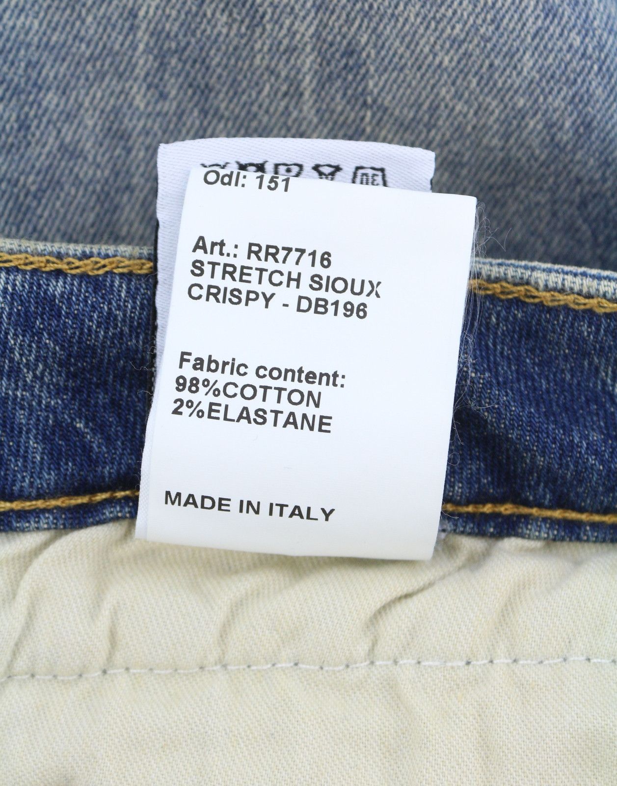 R13 BOY STRAIGHT 27 Kelly Stretch Blue Denim 87186 Size 27" / US 4 / IT 40 - 10 Thumbnail