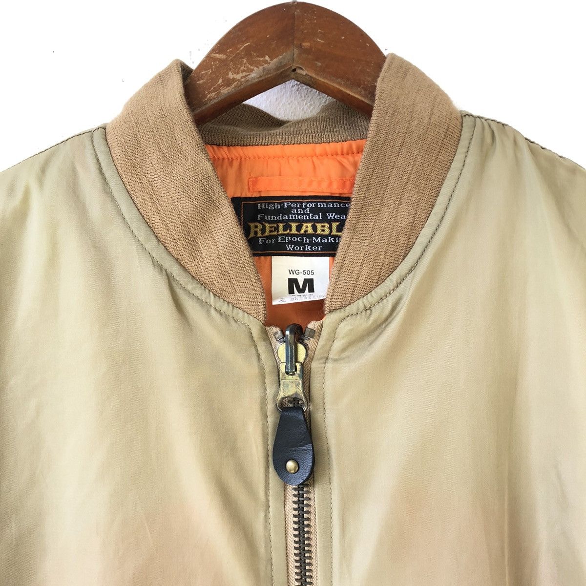 Japanese Brand RELIABLE Japan Reversible MA-1 Bomber Jacket Size US S / EU 44-46 / 1 - 10 Thumbnail