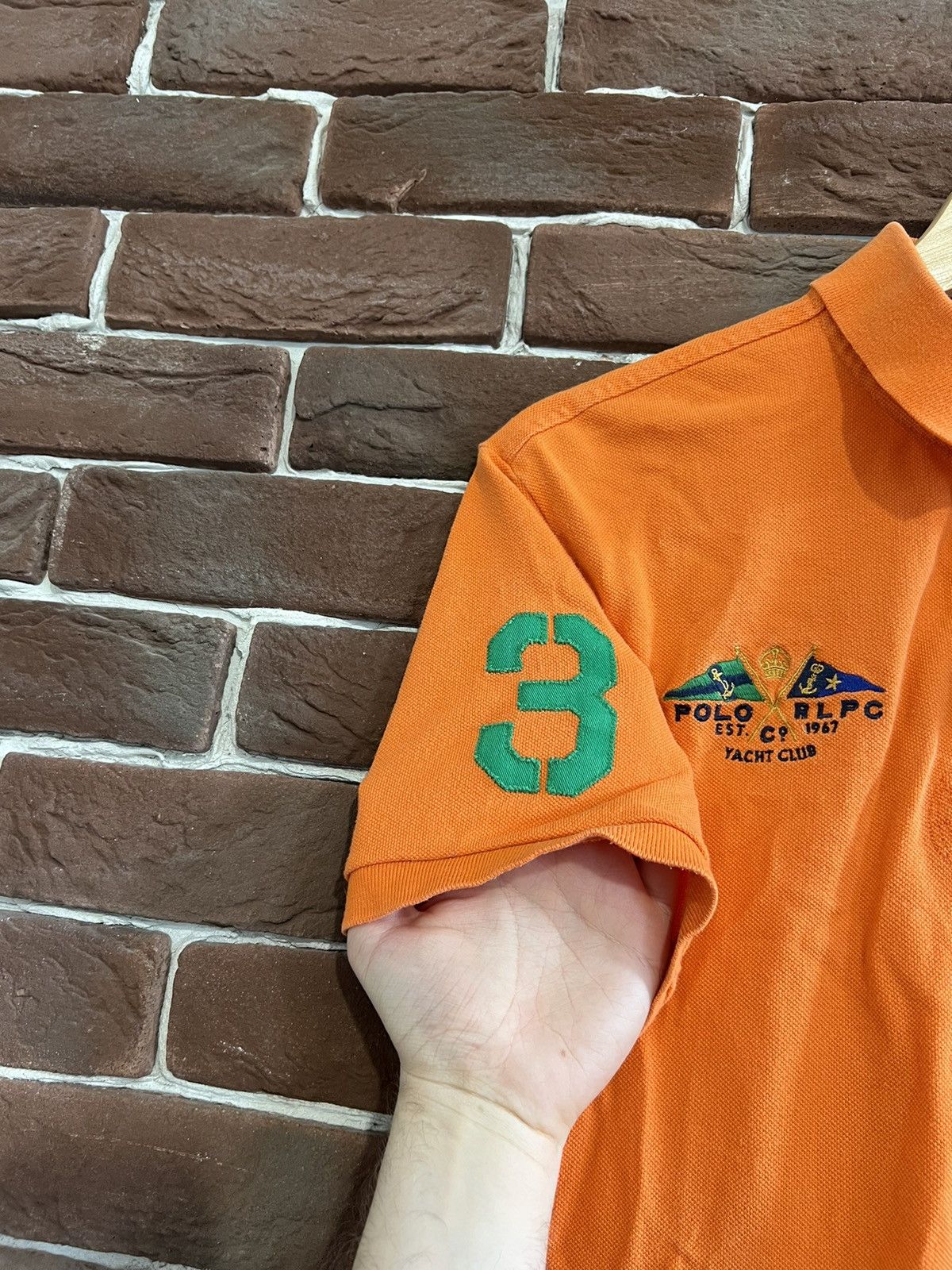 Ralph Lauren Polo Ralph Lauren Big Pony Yachting Club Tshirt Hype Rare L Size US L / EU 52-54 / 3 - 5 Thumbnail