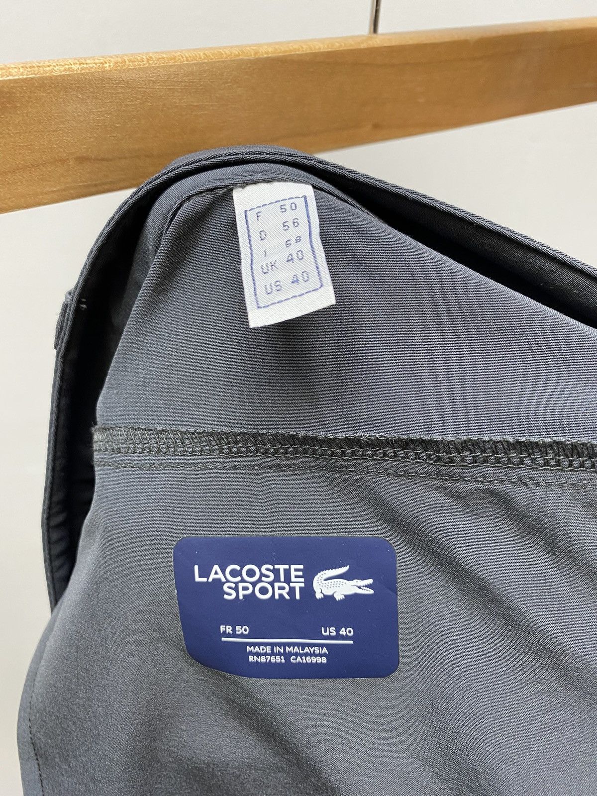 Lacoste Lacoste Sport Shorts Men’s Black XXL 40 Size Logo Size US 40 / EU 56 - 11 Thumbnail