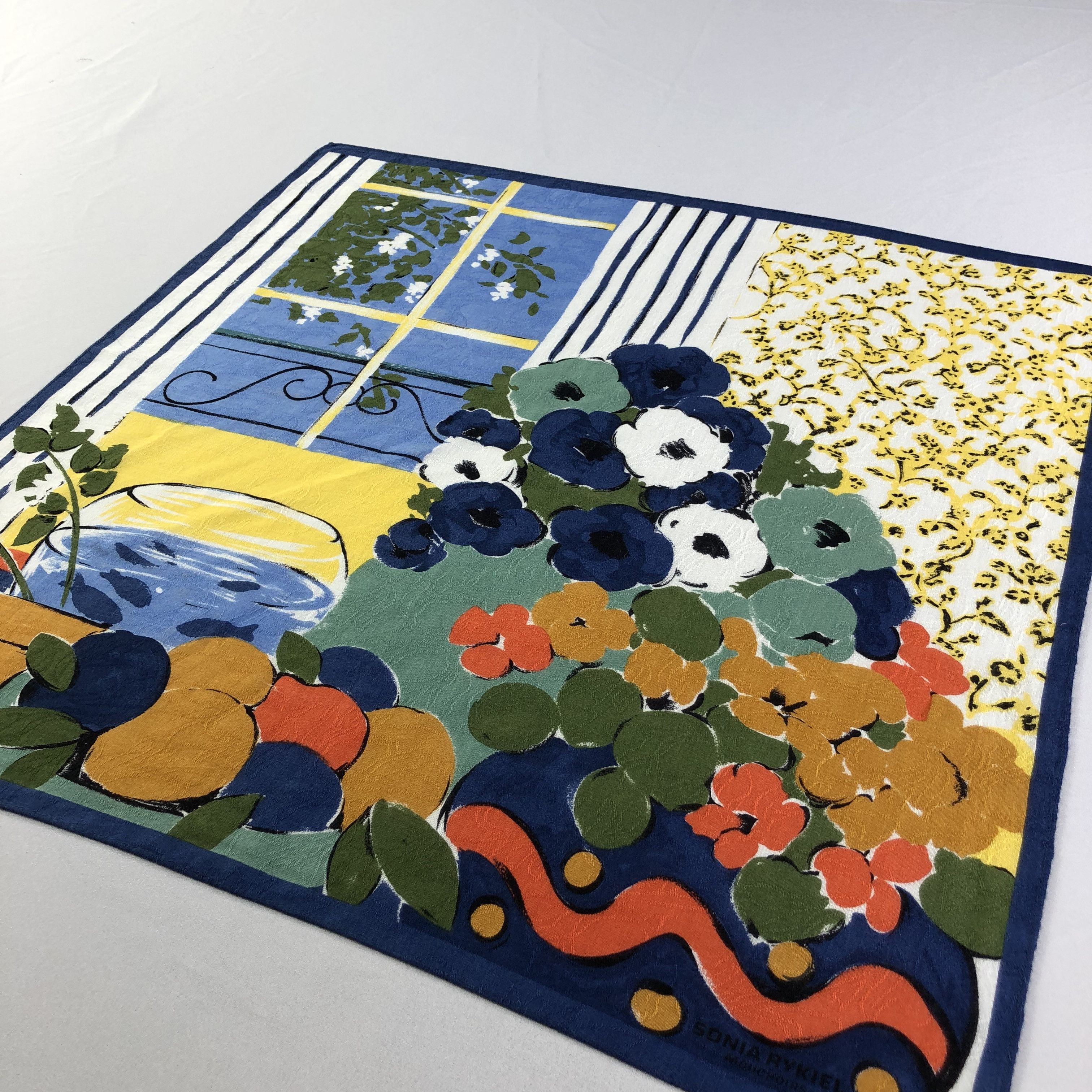 Sonia Rykiel × Vintage Sonia Rykiel Handkerchief Neckerchief Bandana H2095 Size ONE SIZE - 3 Thumbnail