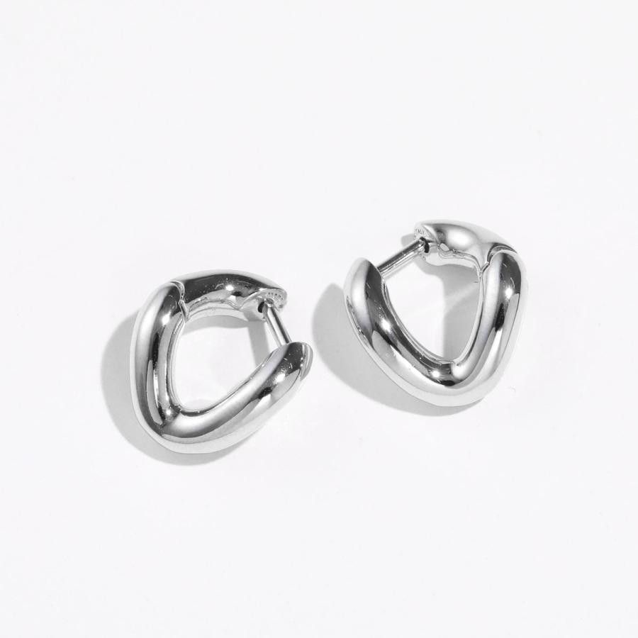 Balenciaga o1s1rm1225 Size: OS / Loop Mini Earring in Silver Size ONE SIZE - 1 Thumbnail