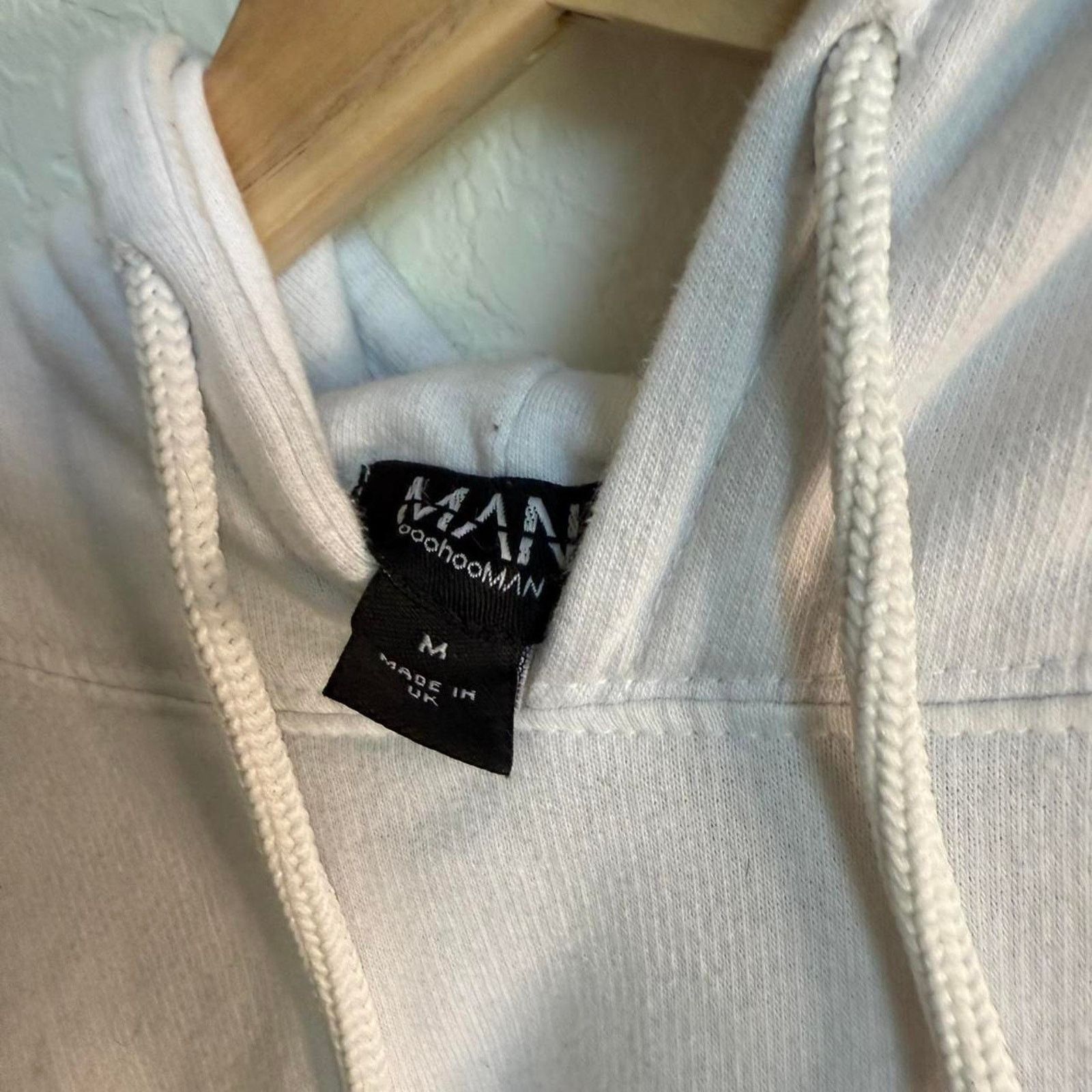 Gildan Unisex Brooklyn Basketball Hoodie - White, Back Size US M / EU 48-50 / 2 - 3 Thumbnail