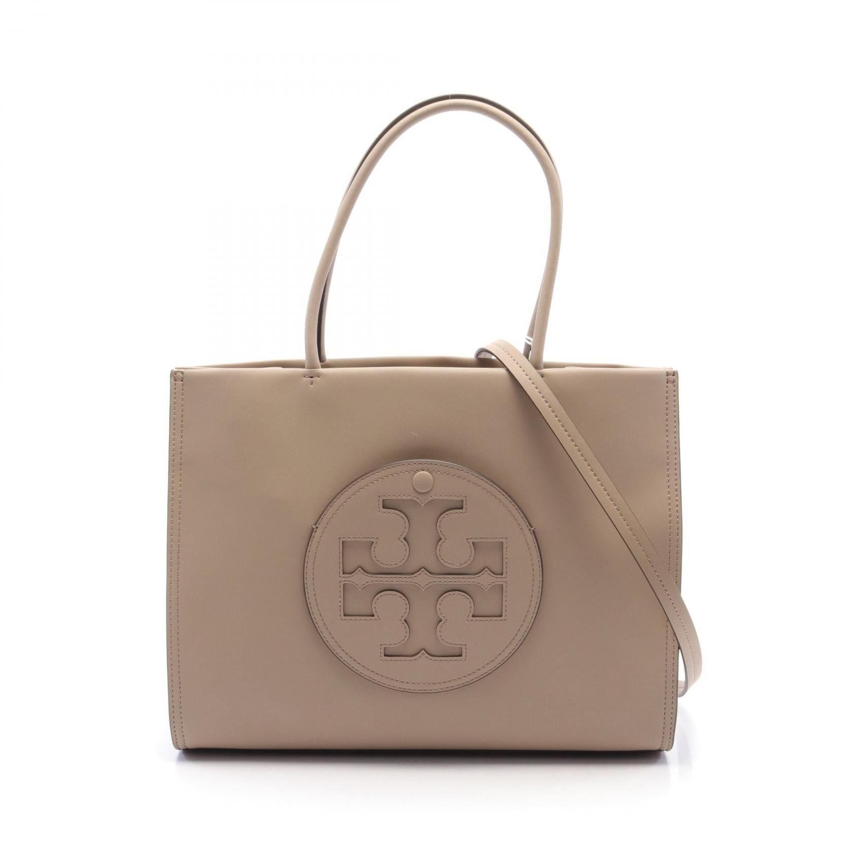Tory Burch Ella Bio Small Tote Handbag Bag Others Fake Leather Beige