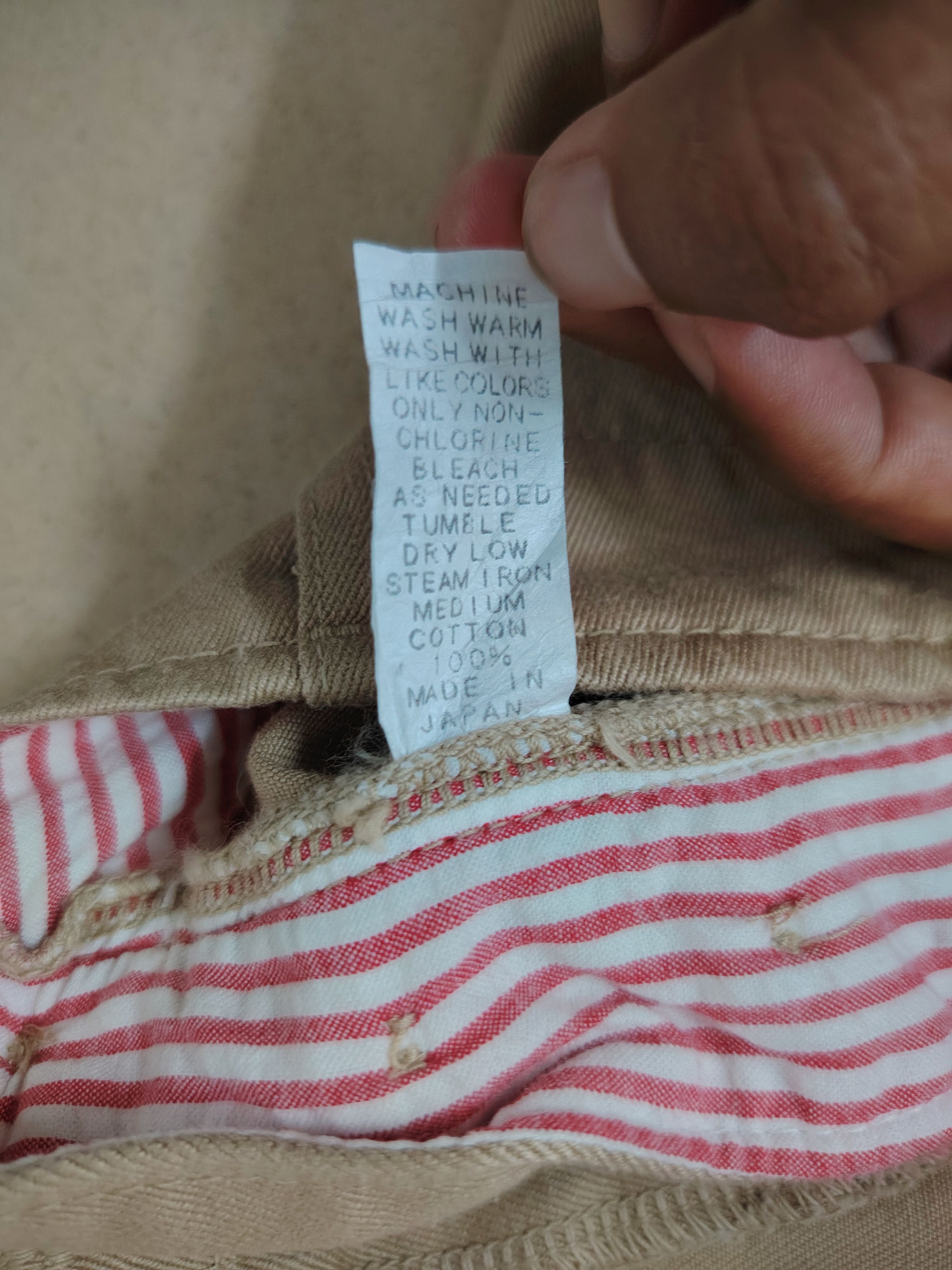 Full Count & Co. Full Count Low Rise Chino Size US 29 - 9 Thumbnail