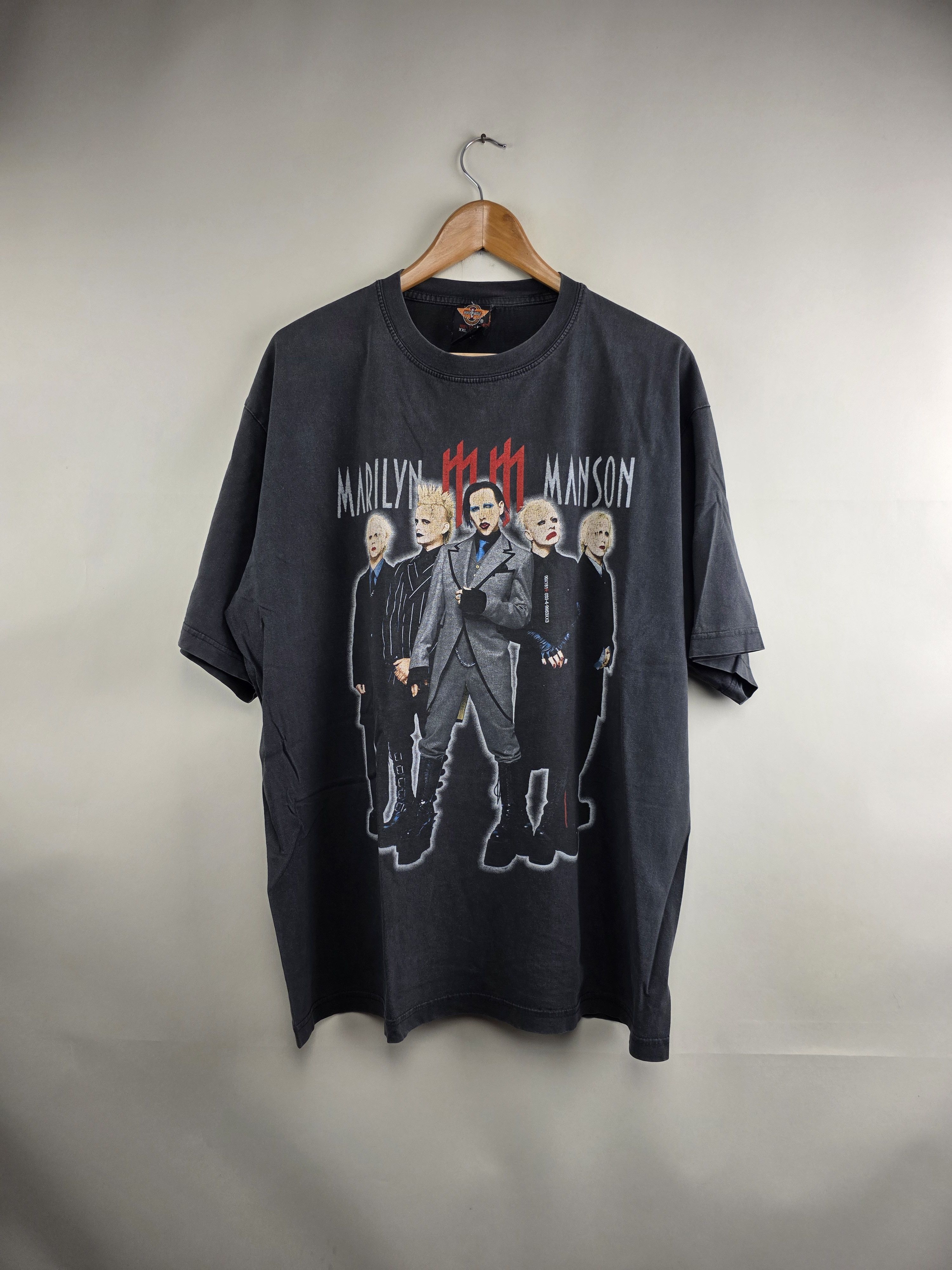Marilyn Manson 2000 Marilyn Manson 90s Vintage T shirt XL 24" 30" Size US XL / EU 56 / 4 - 1 Thumbnail
