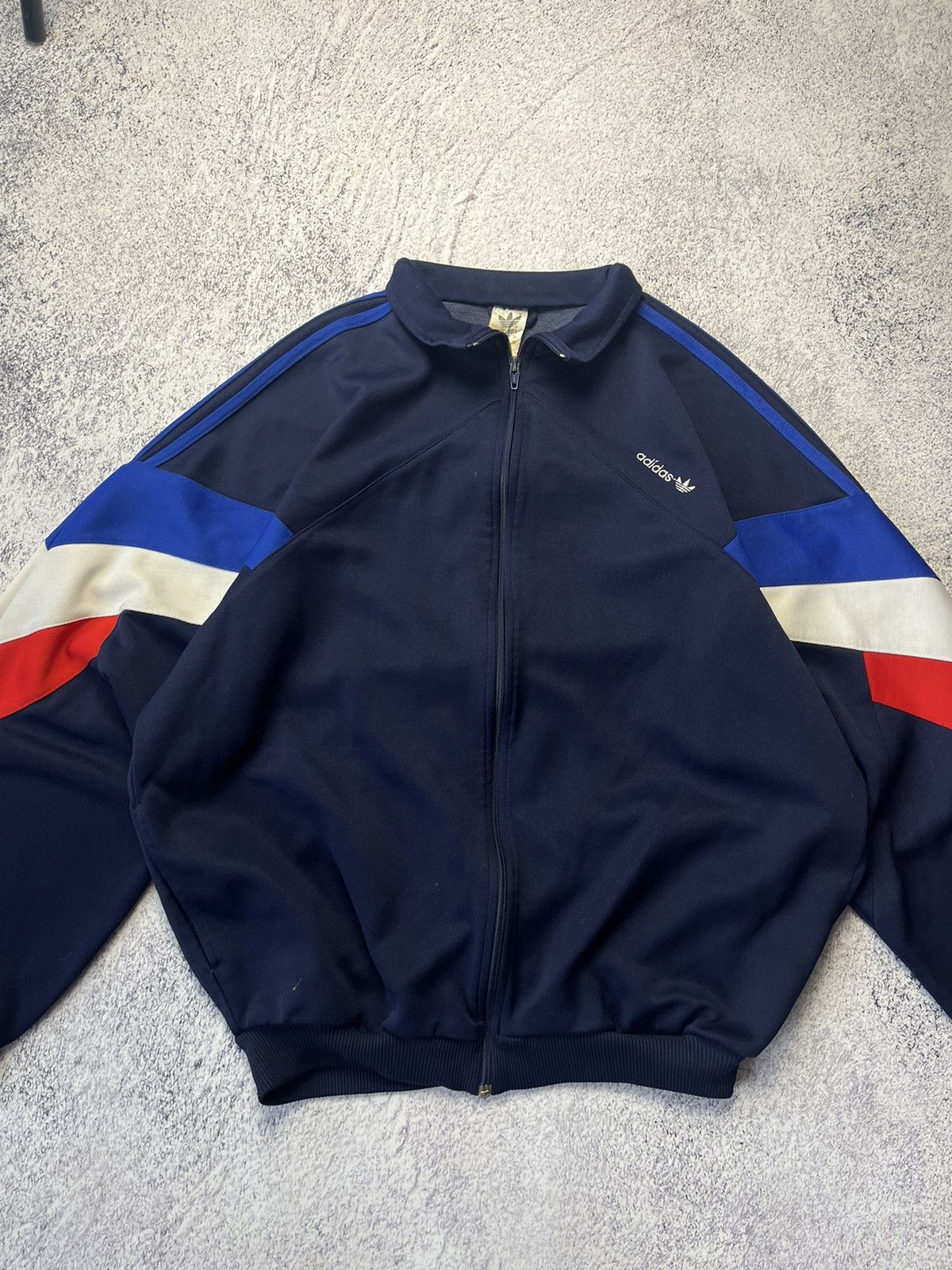 Adidas Vintage Adidas Track Jacket Made in Malaysia 90s Y2K Size US L / EU 52-54 / 3 - 8 Thumbnail