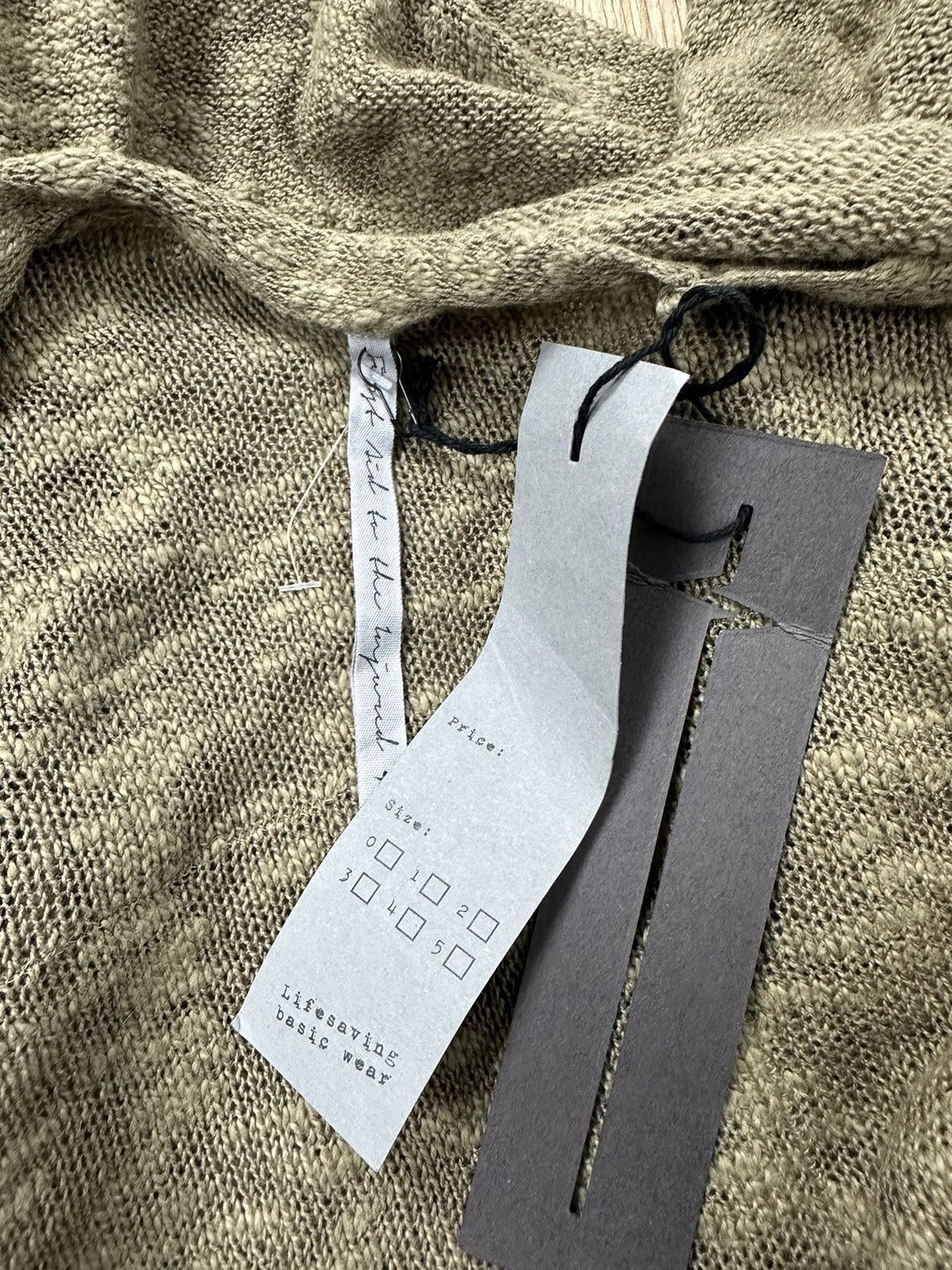 First Aid To The Injured First Aid to the Injured Cardigan Faded Linen Cotton Unisex Size M / US 6-8 / IT 42-44 - 5 Thumbnail