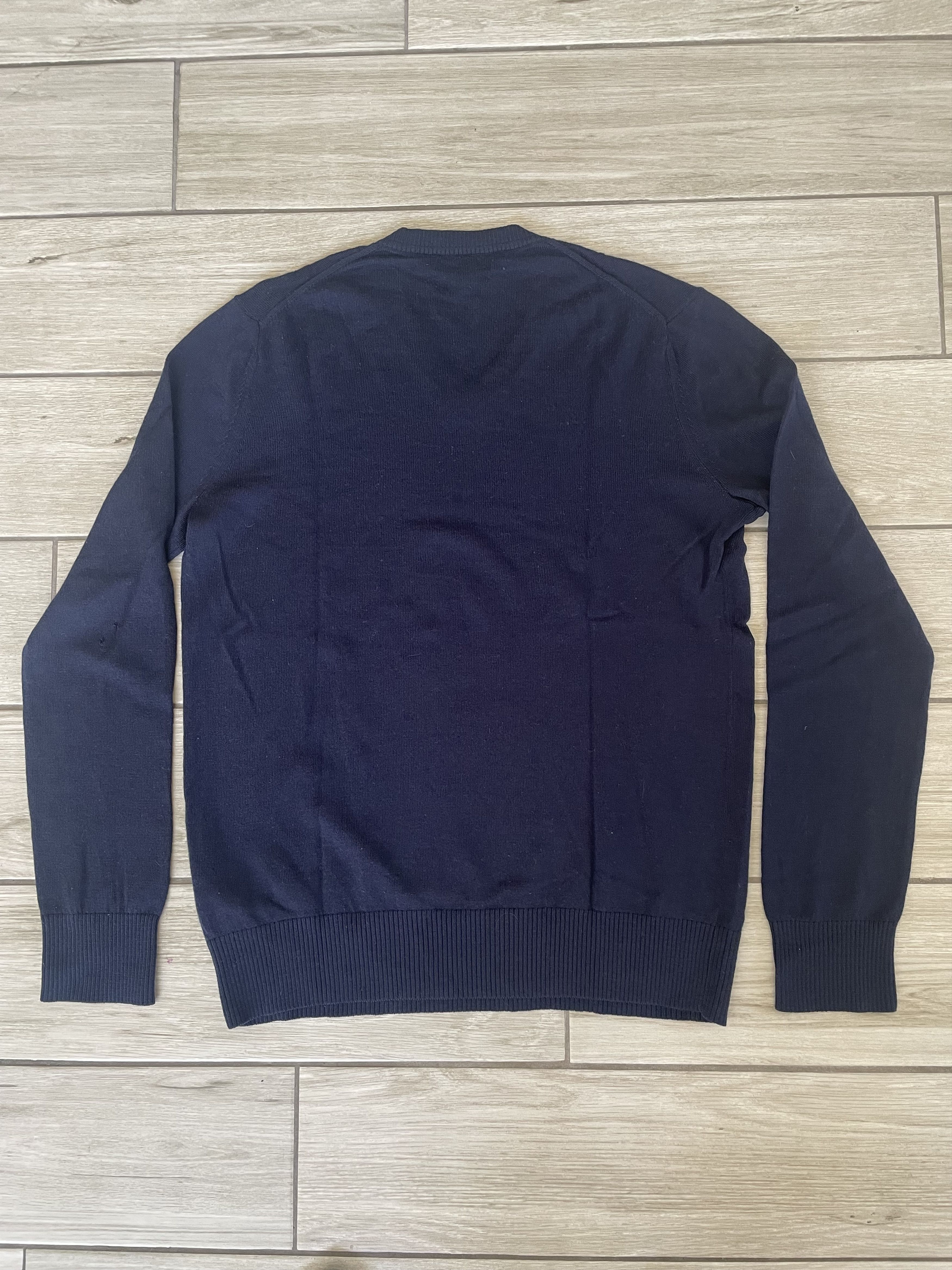 Banana Republic Banana Republic V Neck Sweater Large Blue merino wool Size US L / EU 52-54 / 3 - 4 Thumbnail