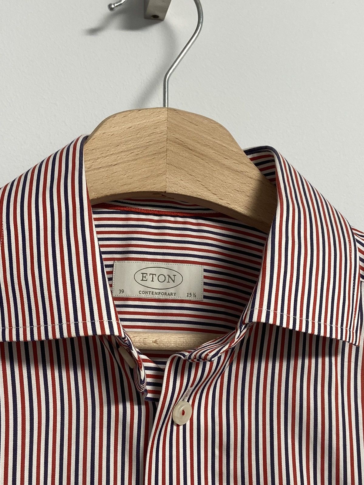 Eton Eton Button Up Shirt Size US XL / EU 56 / 4 - 4 Thumbnail