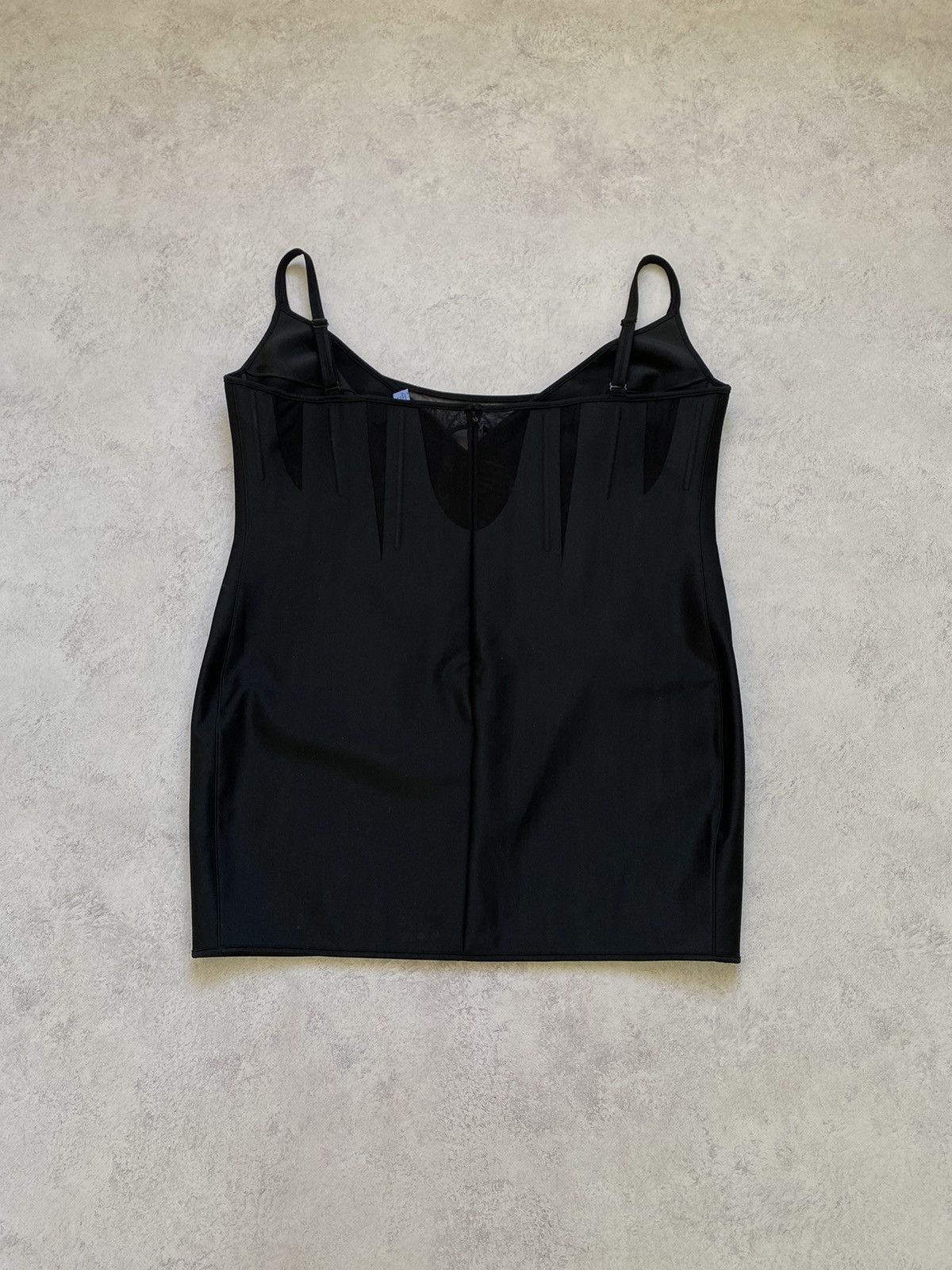 H&M × Mugler MUGLER X H&M Black Corset Body Con Mini Dress Size XXL Size XXL / US 16-18 / IT 52-54 - 7 Thumbnail