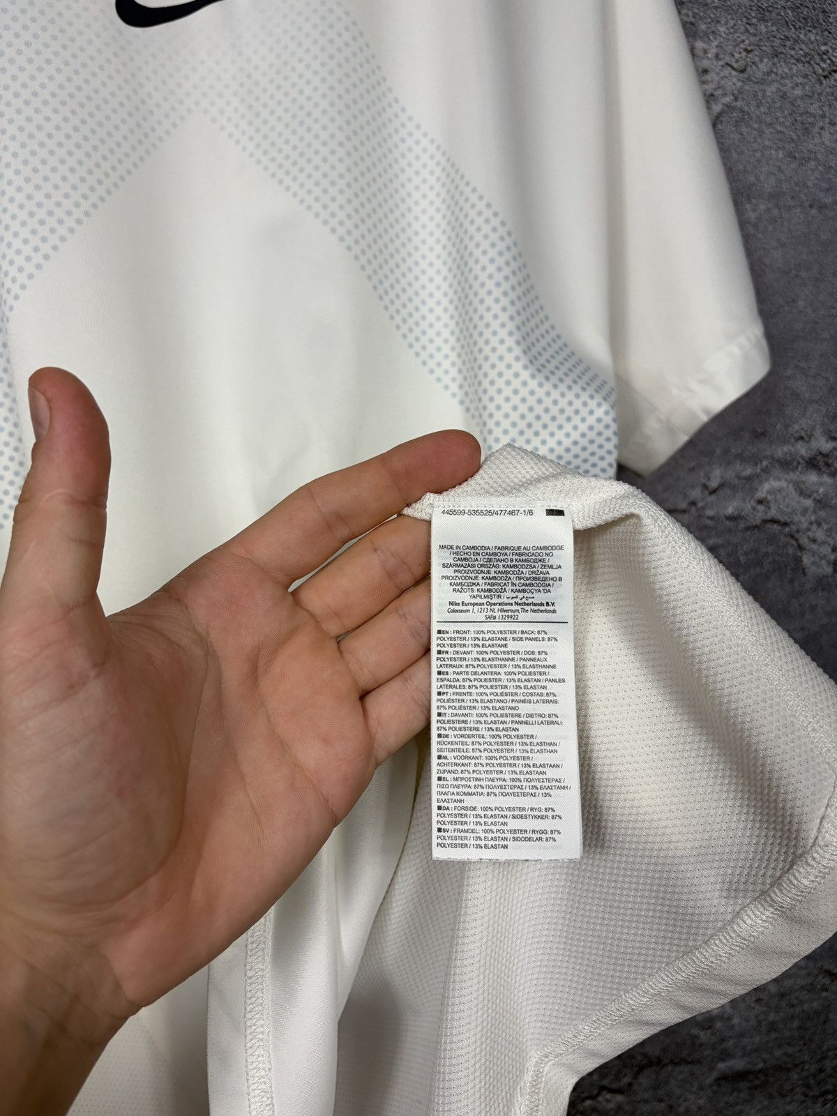 Nike Vintage 2013 Us Open Nike Rafa Nadal T-shirt Jersey Size US L / EU 52-54 / 3 - 13 Thumbnail