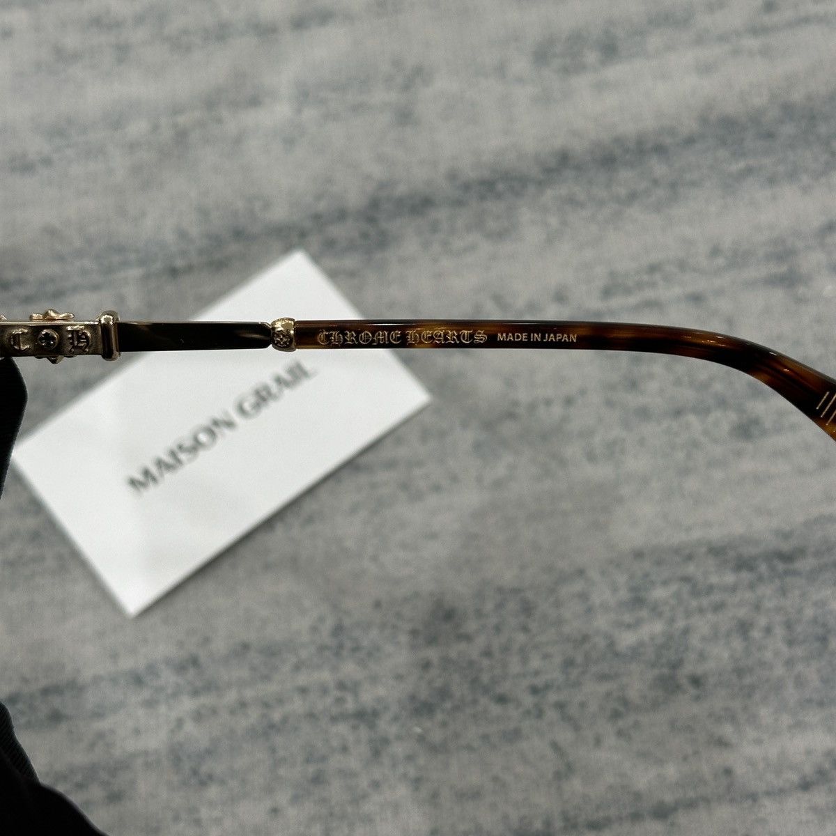 Chrome Hearts CHROME HEARTS BONENNOISSEUR II EYEGLASSES Size ONE SIZE - 9 Thumbnail