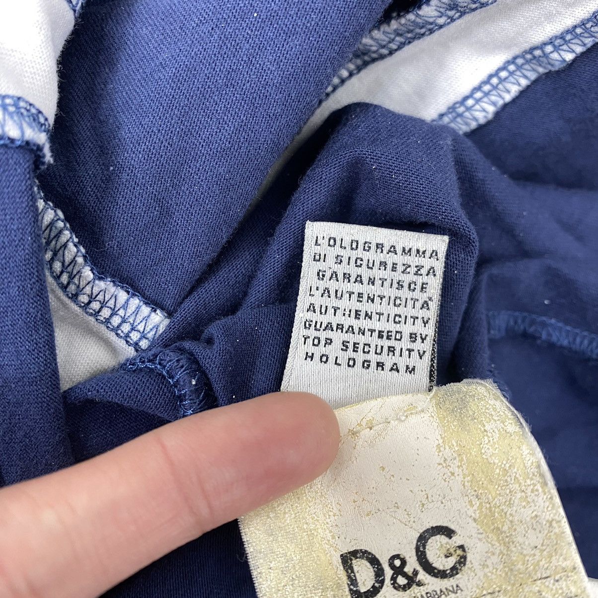 Dolce & Gabbana DOLCE & GABBANA D&G Stripe Collar Button Up Shirt Size US M / EU 48-50 / 2 - 6 Thumbnail