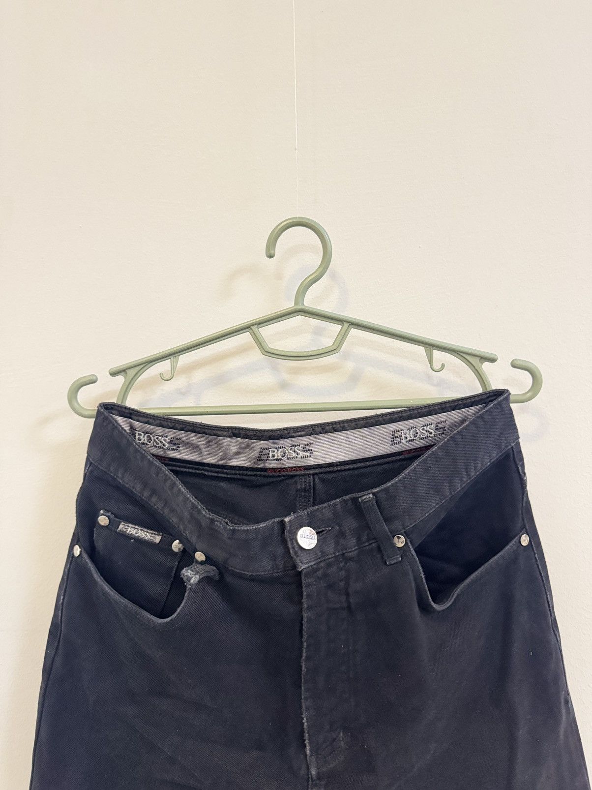Hugo Boss Hugo Boss Special Finishing Black Jeans Size US 32 / EU 48 - 2 Thumbnail