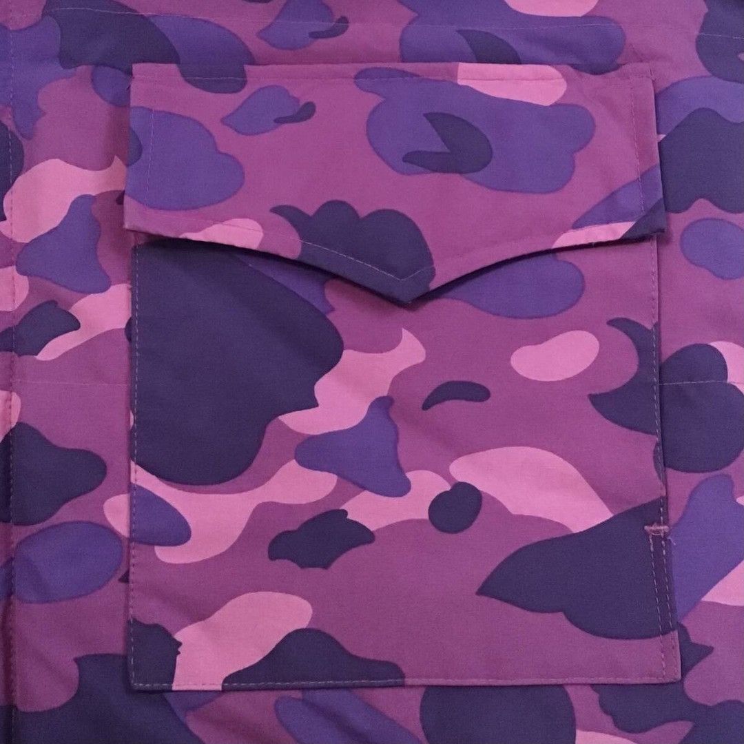 Bape × Nigo 🔥Reversible🔥 BAPE Puffer Down jacket purple camo x blue camo Size US L / EU 52-54 / 3 - 7 Thumbnail