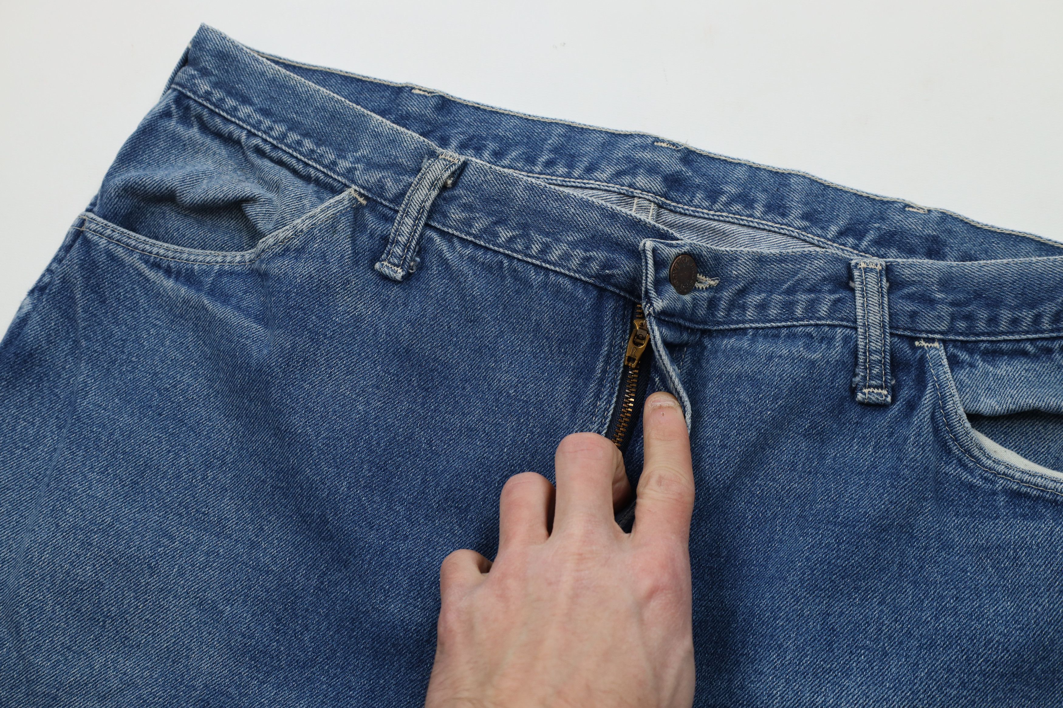 Vintage Vintage 70s Streetwear Western Bootcut Denim Jeans USA Size US 40 / EU 56 - 6 Thumbnail