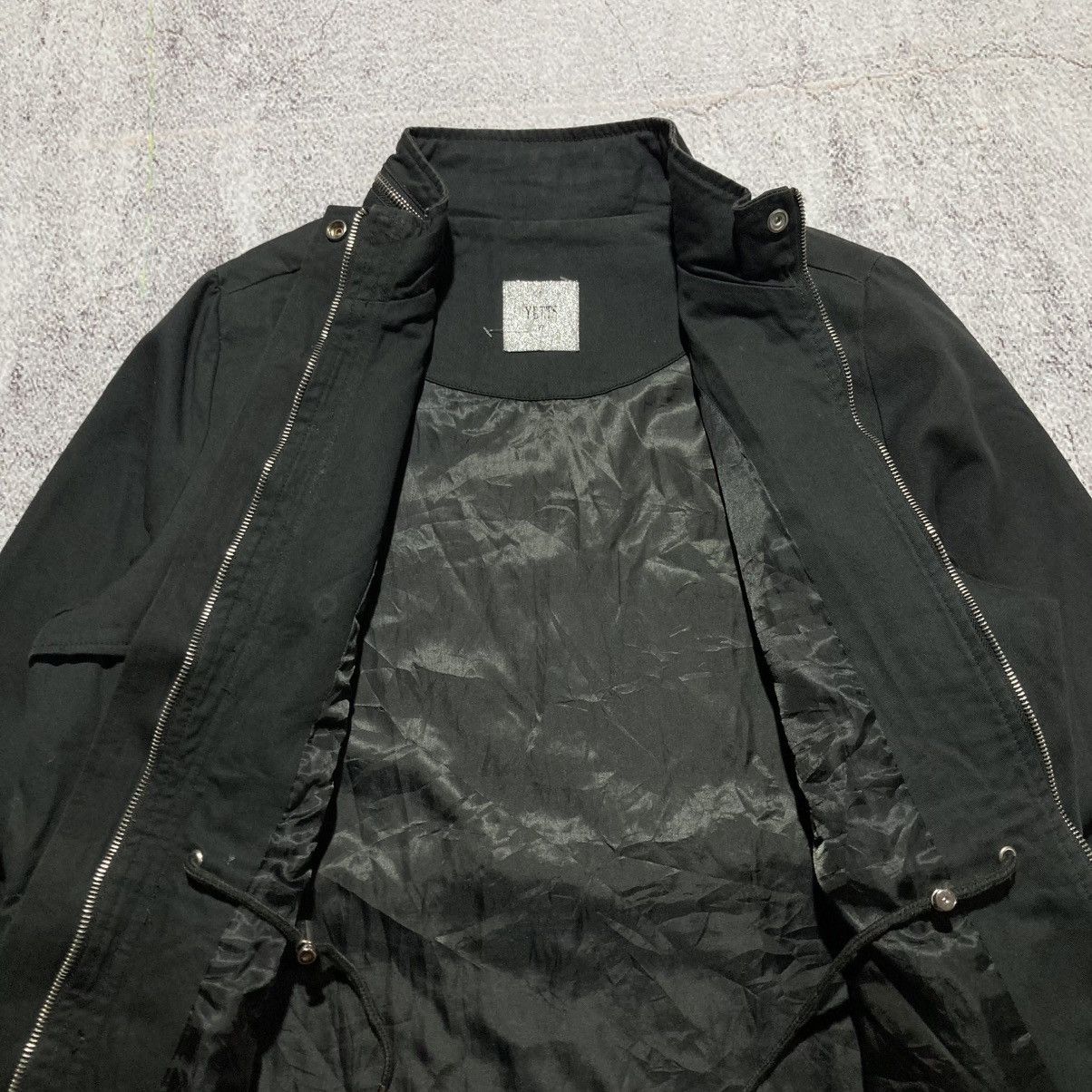 Japanese Brand 2000s Yetts Studded Pocket Jacket Black Lgb Punk Goa Style Size US XL / EU 56 / 4 - 15 Thumbnail