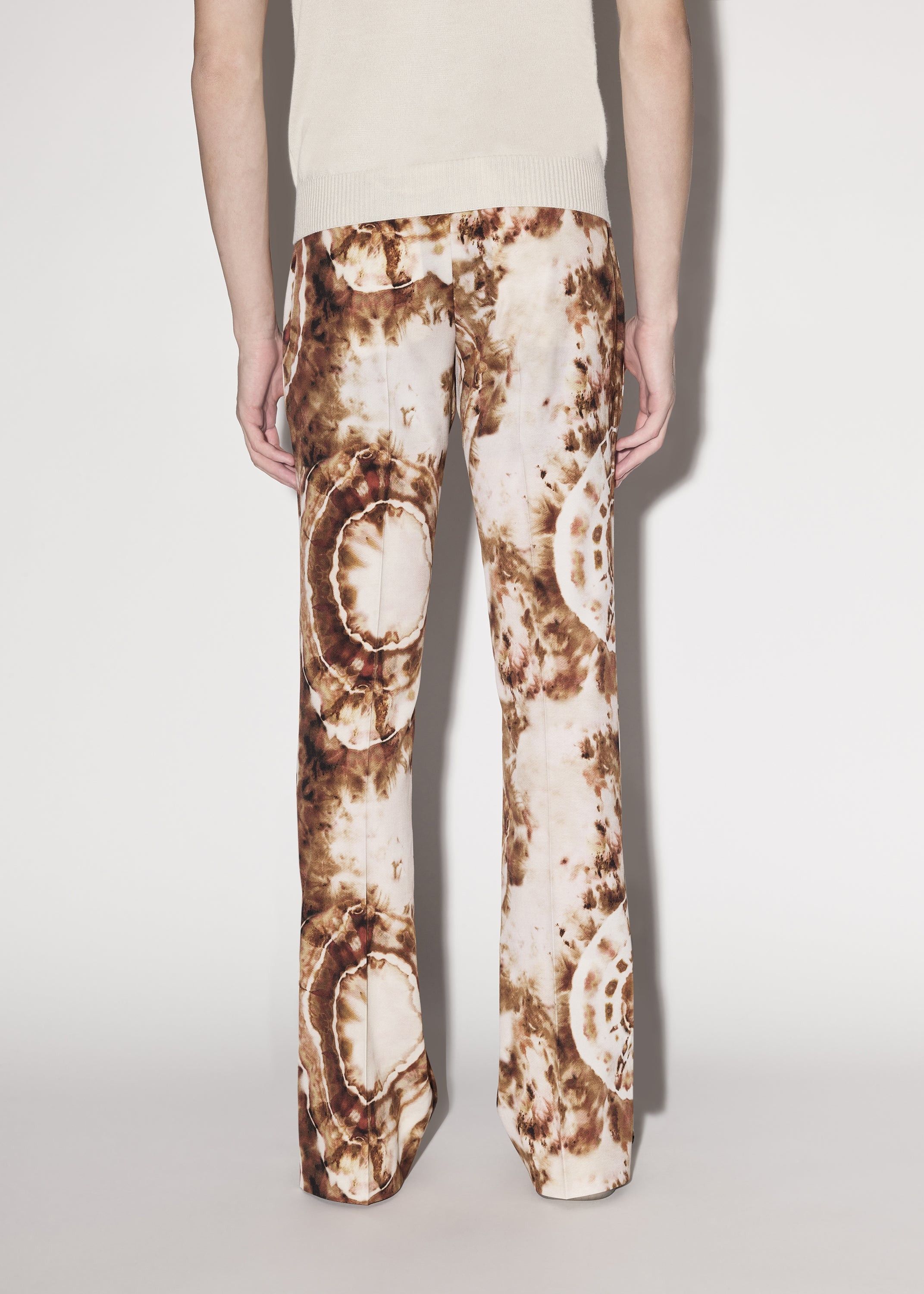 Amiri o1y0525 Casual Pant in Brown/Ivory Size US 30 / EU 46 - 4 Thumbnail