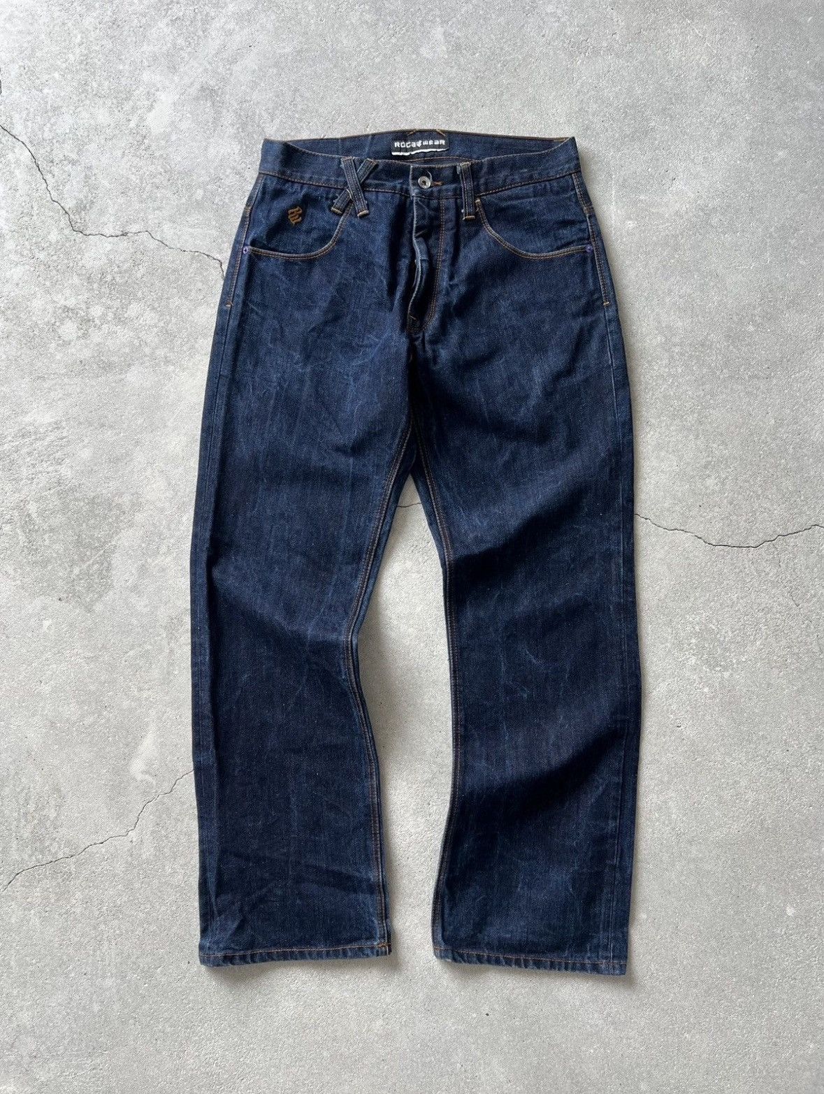 Rocawear Vintage Rocawear denim Jeans Size US 34 / EU 50 - 5 Thumbnail
