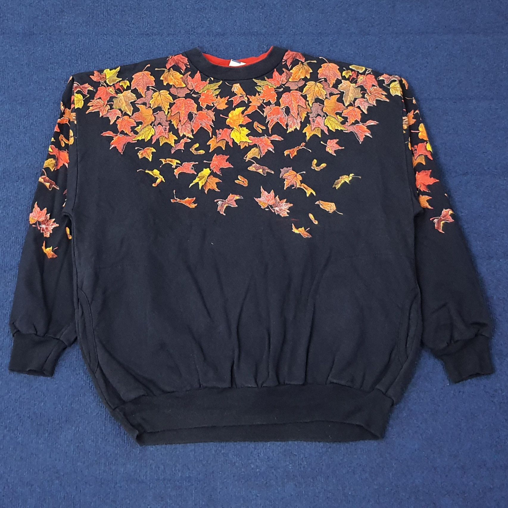Vintage Vintage Art Unlimited Autumn Sweatshirt C262N27 Size US L / EU 52-54 / 3 - 1 Thumbnail