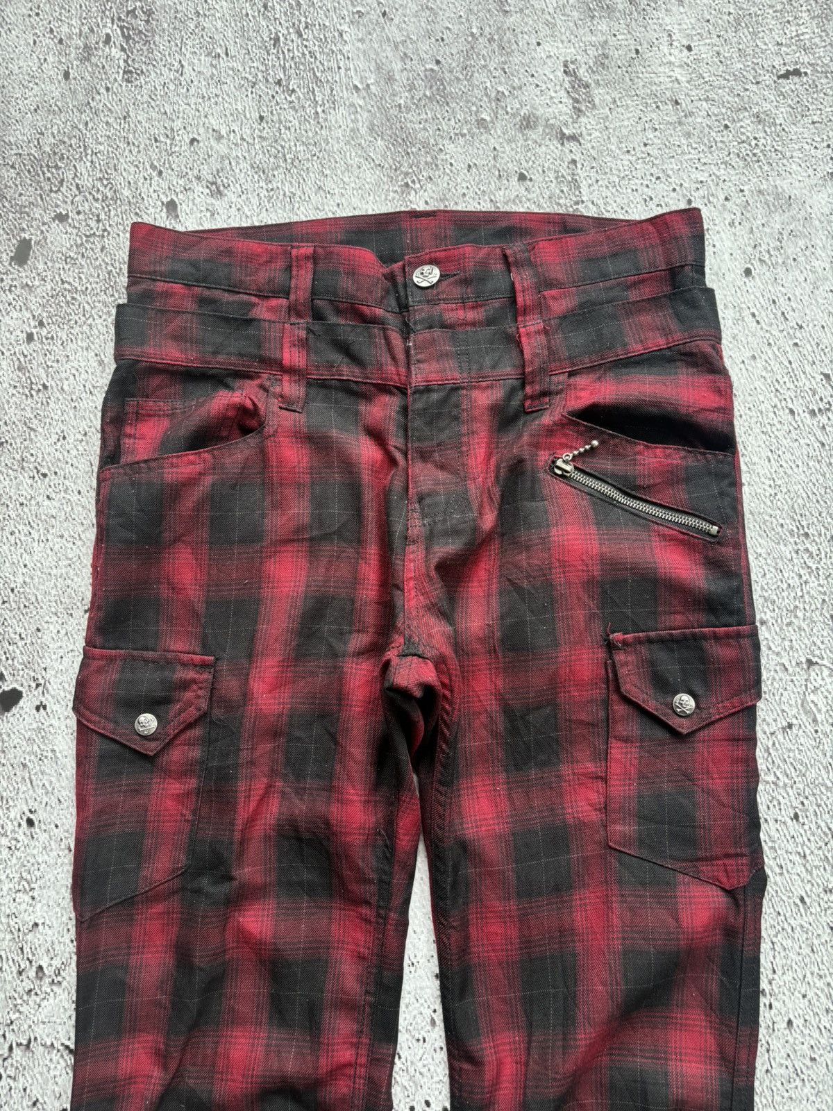 Hysteric Glamour Y2k Double focus Double waist punk style pants Size US 33 - 4 Thumbnail