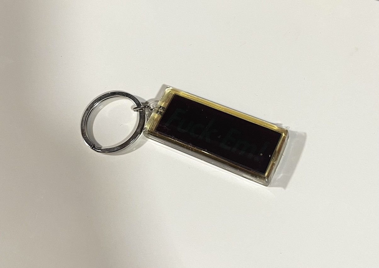小物 Supreme 13FW Flashing Keychain Fuck Em ! Supreme 2013FW Supreme Fuck Em! Flashing Keychain Red | Grailed