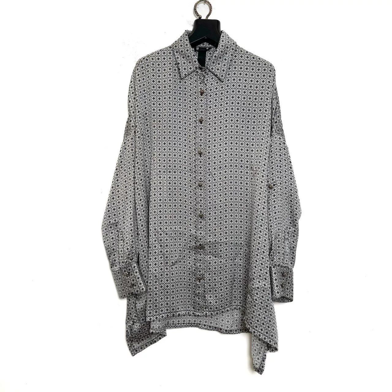 Chrome Hearts ChromeHearts Silk Cross Print Shirt Size US M / EU 48-50 / 2 - 1 Thumbnail