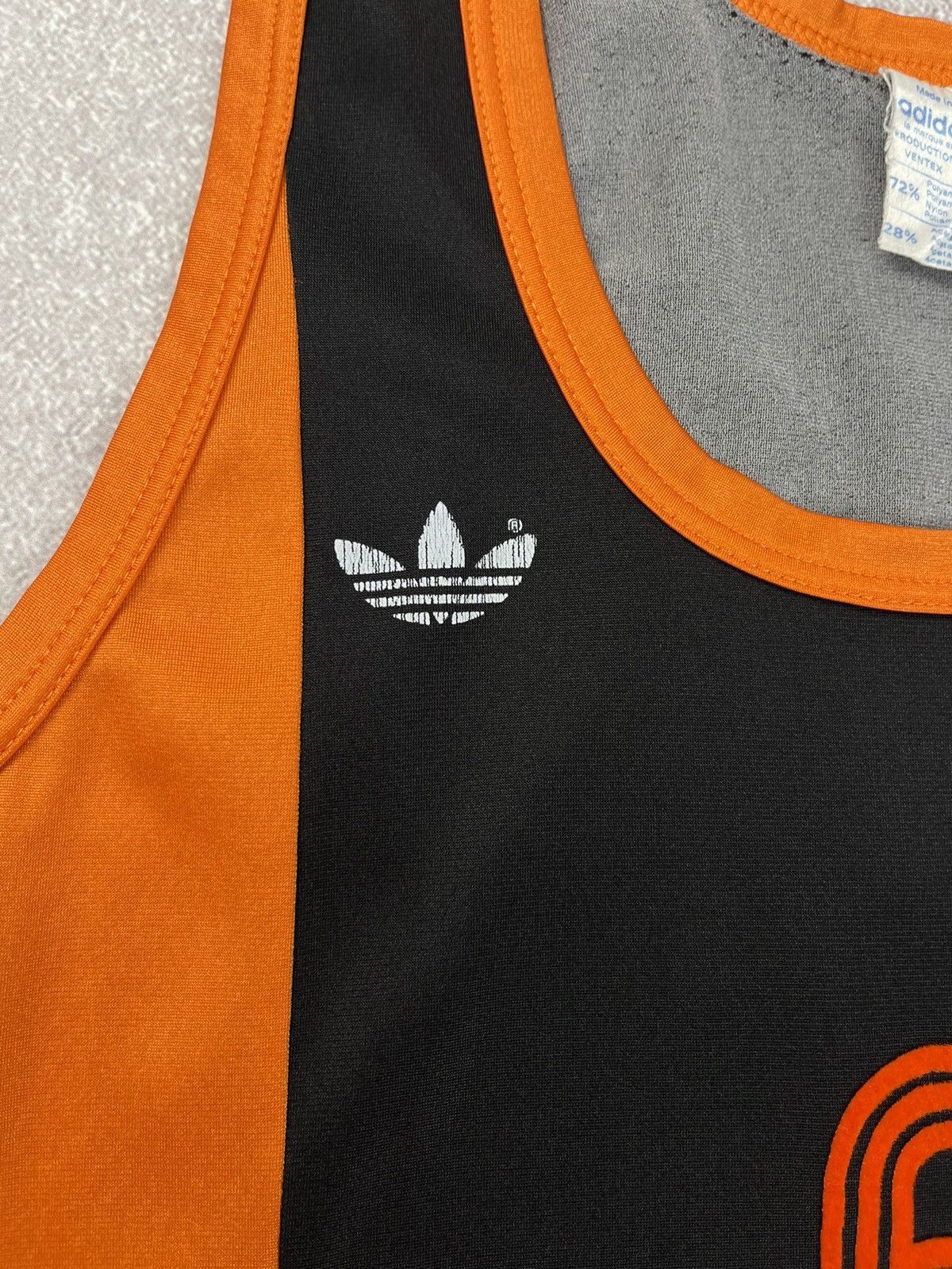Adidas Vintage Adidas 70-80’s Tank Top Running Jersey #6 Size M-L Size US M / EU 48-50 / 2 - 5 Thumbnail