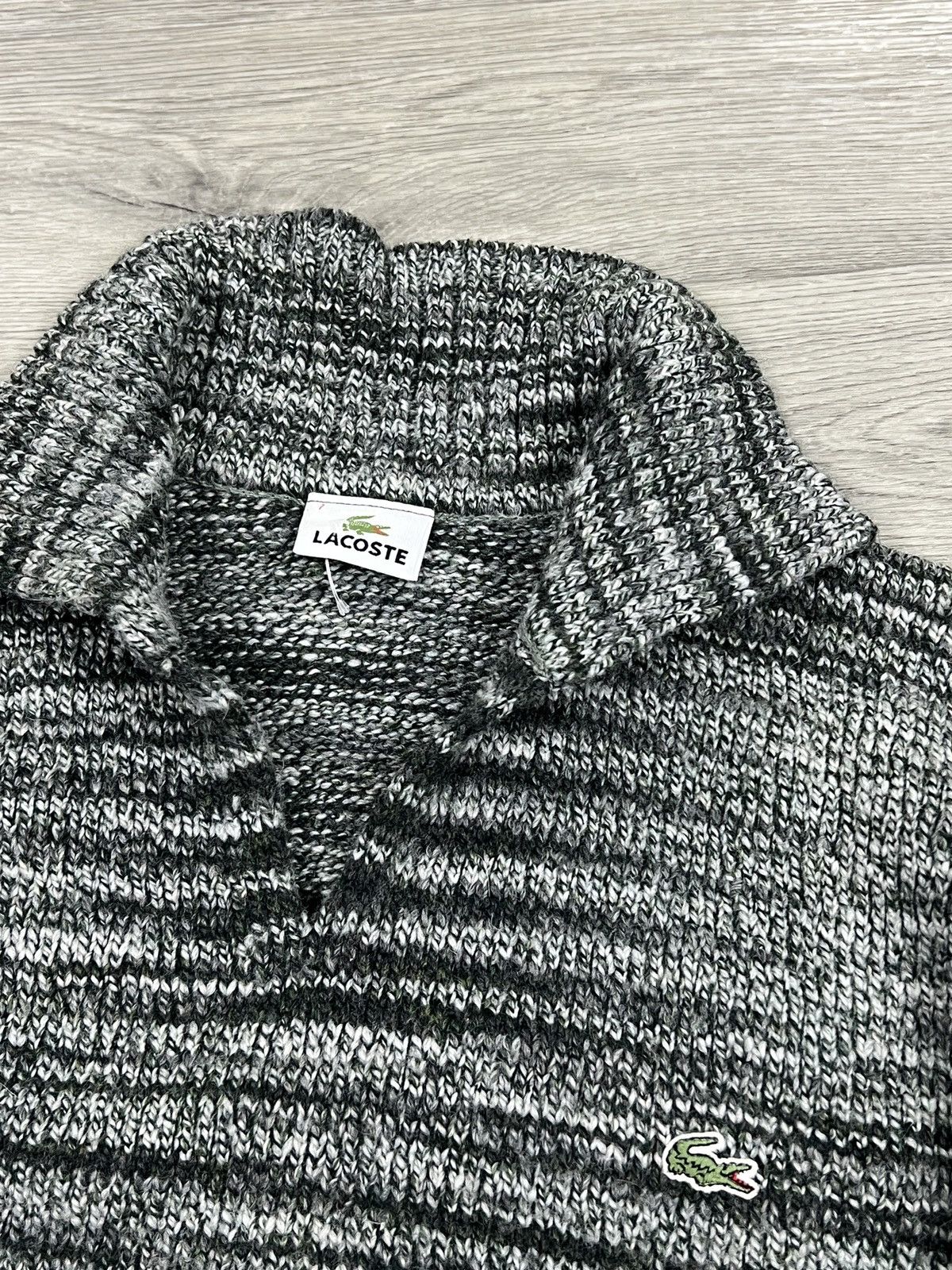 Lacoste Lacoste 2000s vintage alpaca wool blend sweater Size US XL / EU 56 / 4 - 3 Thumbnail
