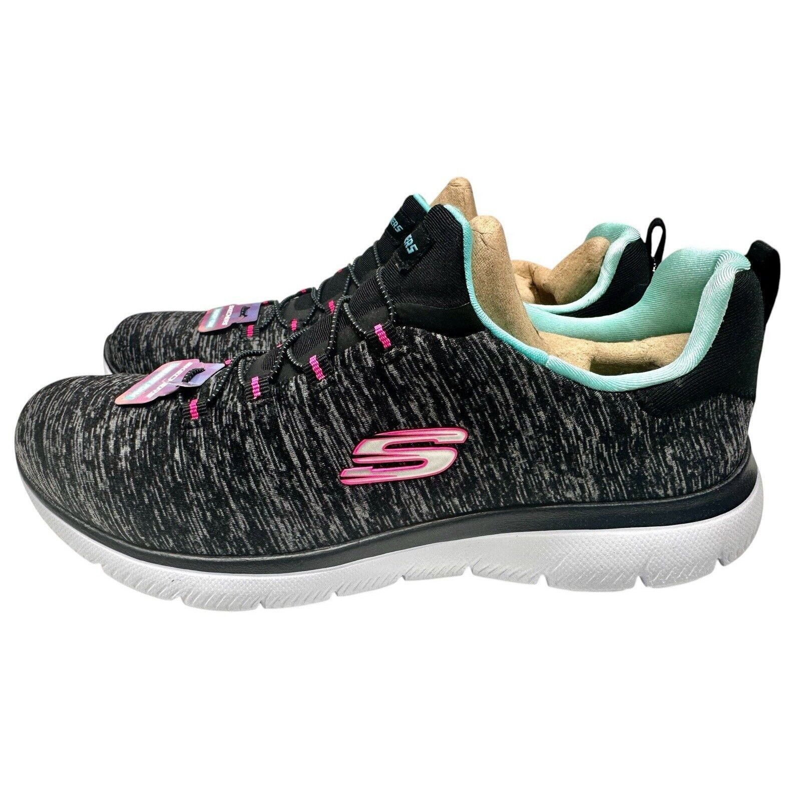 SKECHERS Skechers Summits Quick Getaway Slip-On Shoe Women Sz 8.5 Blk Size US 8.5 / IT 38.5 - 8 Thumbnail
